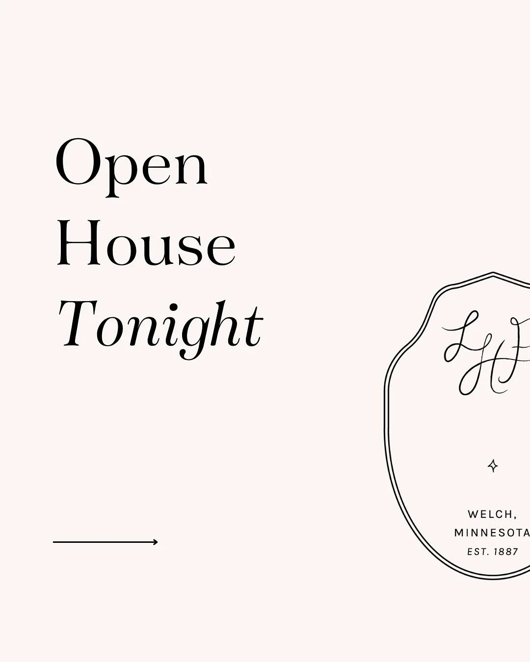 Engagement season is here. 💍

Join us tonight, Tuesday, October 7th, from 5:00&ndash;6:30 PM for our October Open House at Legacy Hill Farm.🍂

Take an evening stroll through the property, sip a complimentary beverage, and imagine your own wedding u