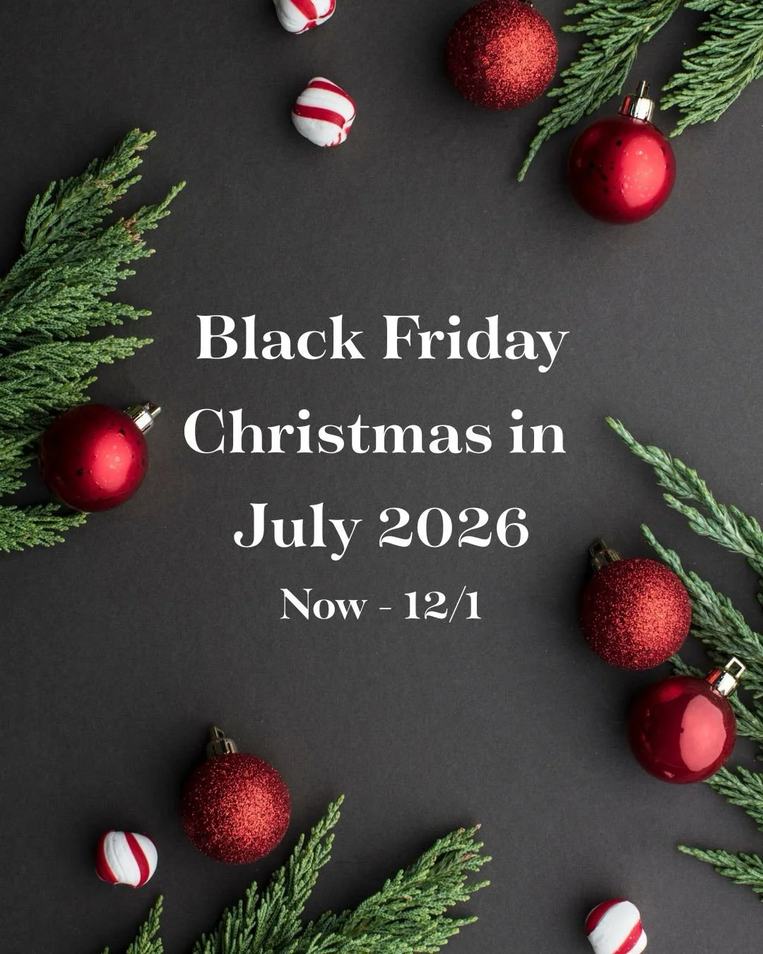 Black Friday Christmas in July 2026 is LIVE🎄 Now - December 1st ✨

Shop available wedding dates, view pricing, and save your date instantly online for just $100. (Link in Bio)

Plus, if you are searching for a wedding venue we would love to invite y