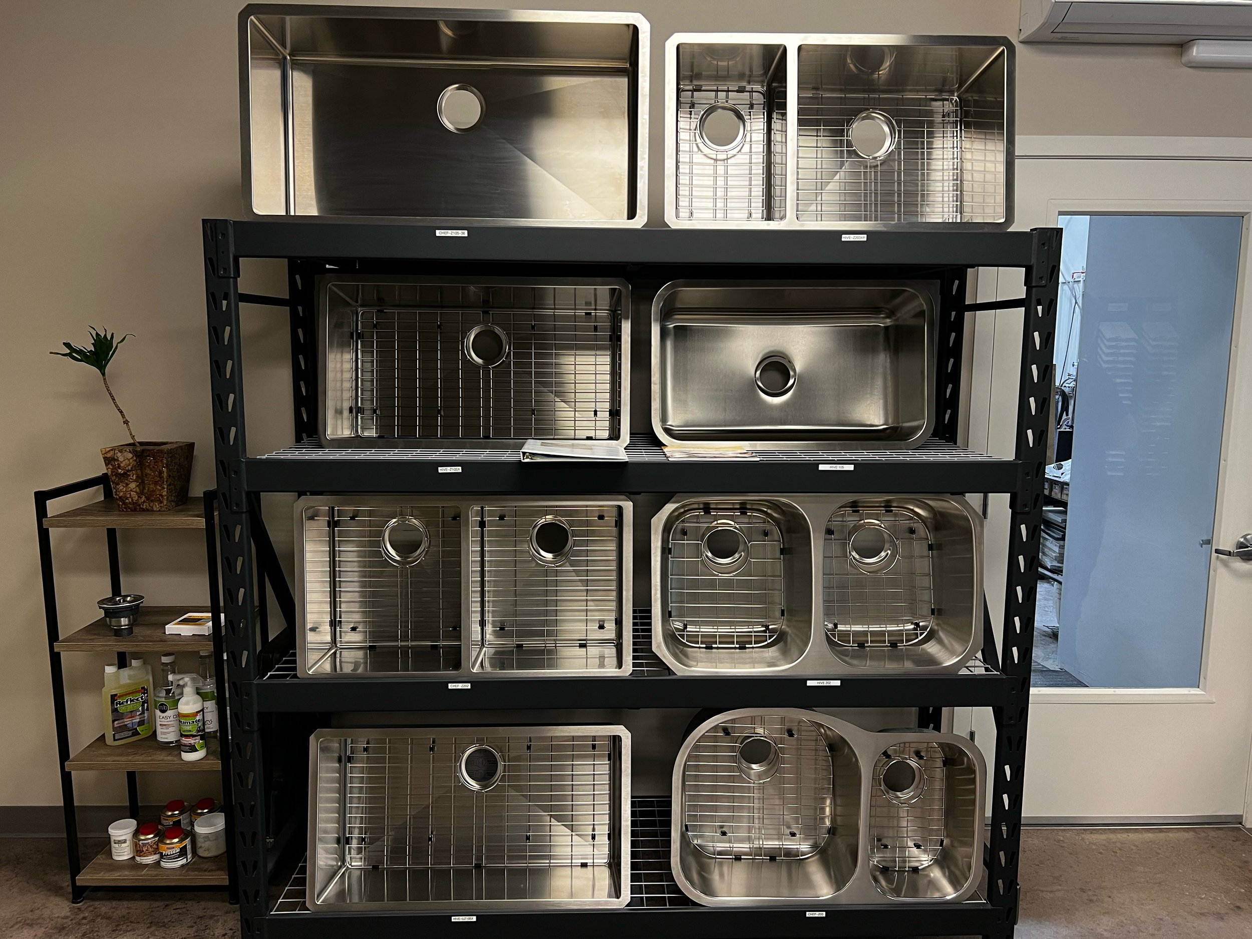 Entire Stock Stainless Steel Sink Selection