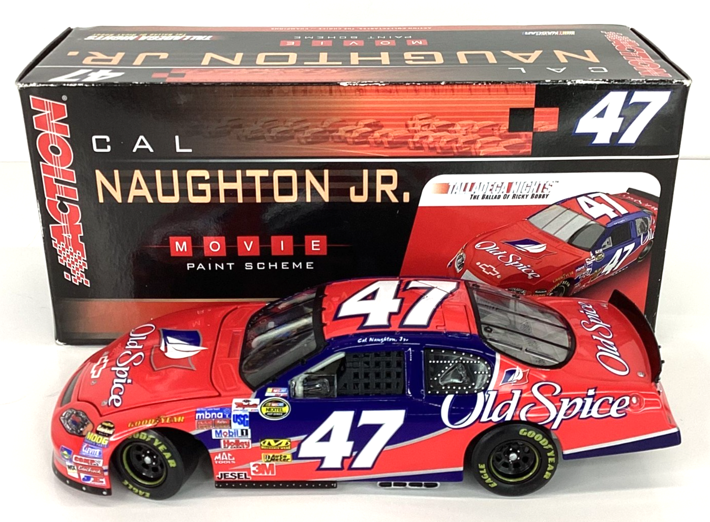 Action Cal Naughton Jr. #47 Old Spice/Talladega Nights 2005 Club