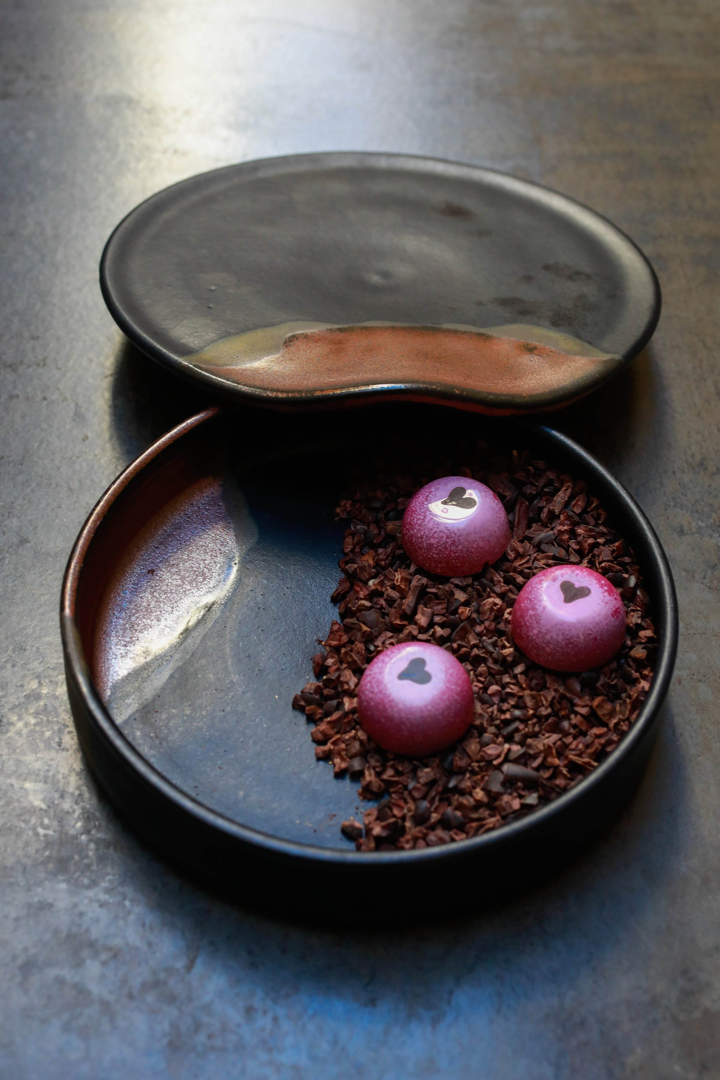 Nightbird dish on Erin Hupp plate