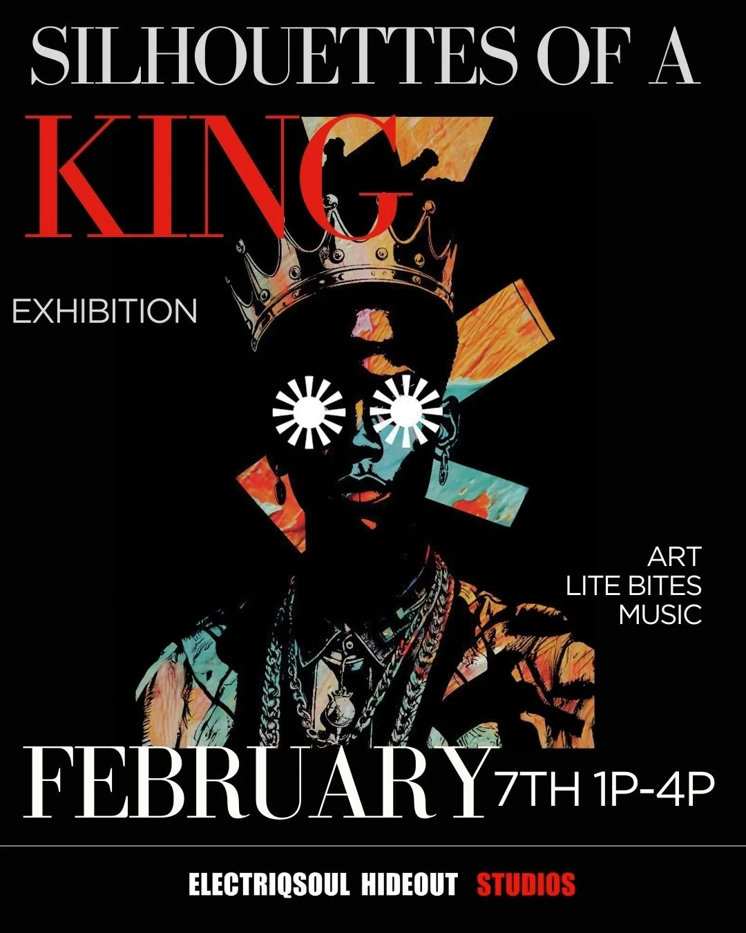 SILHOUETTES OF A KING EXHIBIT