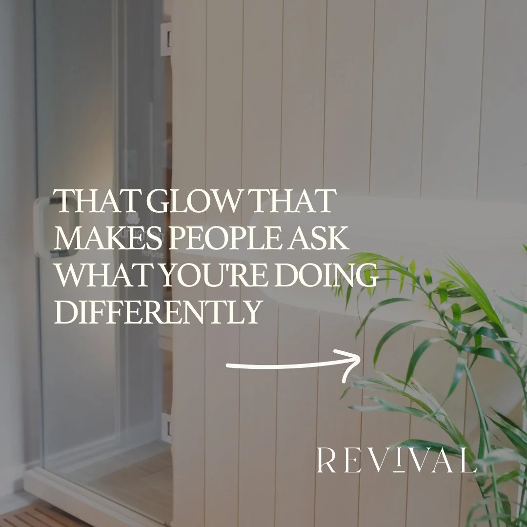 90 days from now, you'll wish you started today.⁠
⁠
The Revival Glow Membership isn't just unlimited access to infrared sauna and red light therapy. It's the daily ritual that transforms everything.⁠
⁠
Your skin. Your sleep. Your stress. Your energy.
