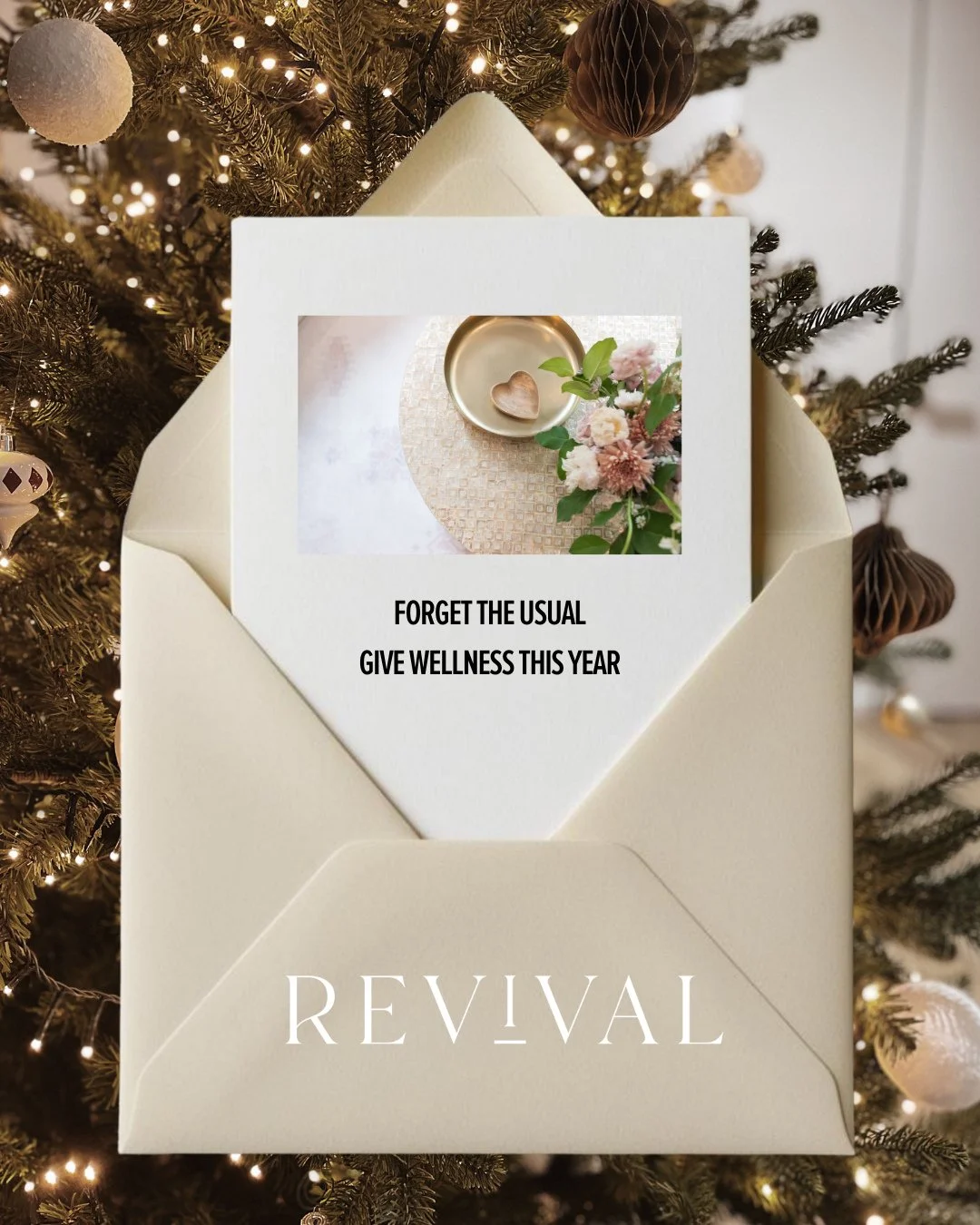 🎁 The Gift Card That Actually Gets Used 🎁⁠
⁠
Let's be honest&mdash;most gift cards end up forgotten in a drawer. But Revival gift cards? They give the gift of energy, recovery, and feeling like yourself again.⁠
⁠
✨ DECEMBER GIFT CARD SPECIAL ✨Give 