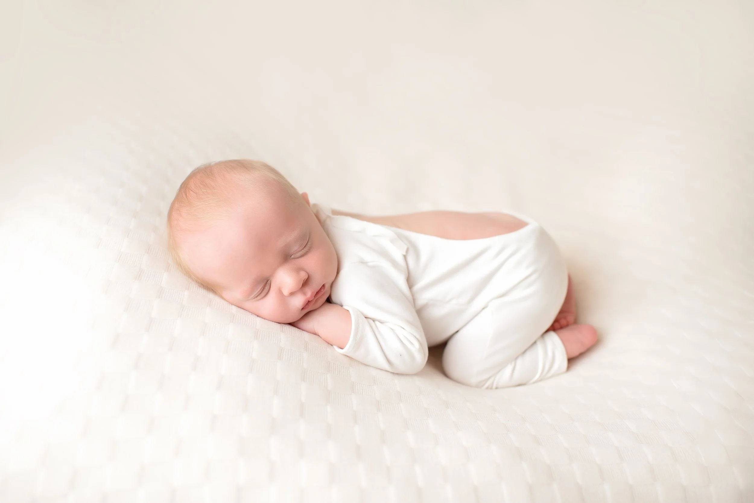 Classic Studio Newborn Session | Newborn Photographer Near Monroe, NC