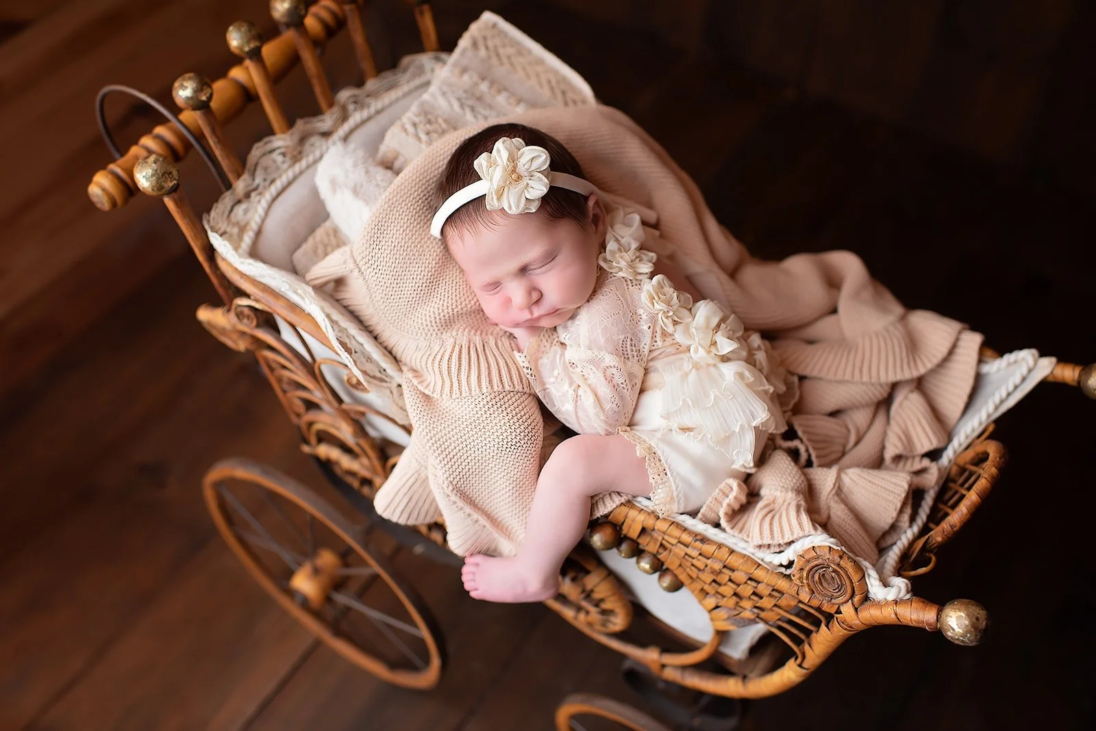 Newborn Photography Waxhaw, NC | Boho Baby Girl