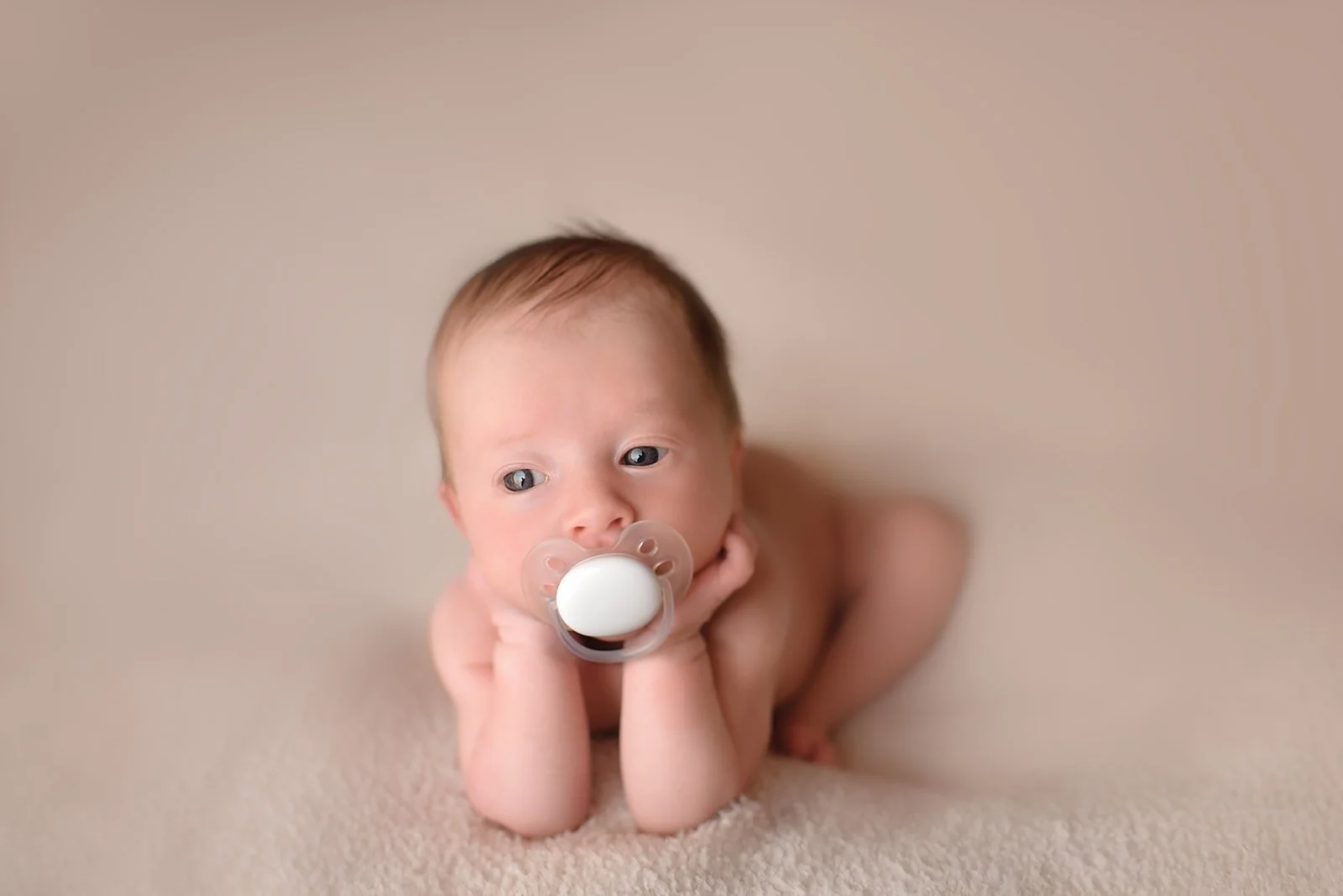 Newborn Photography Monroe NC | Holiday-Inspired Newborn Session for Baby Boy