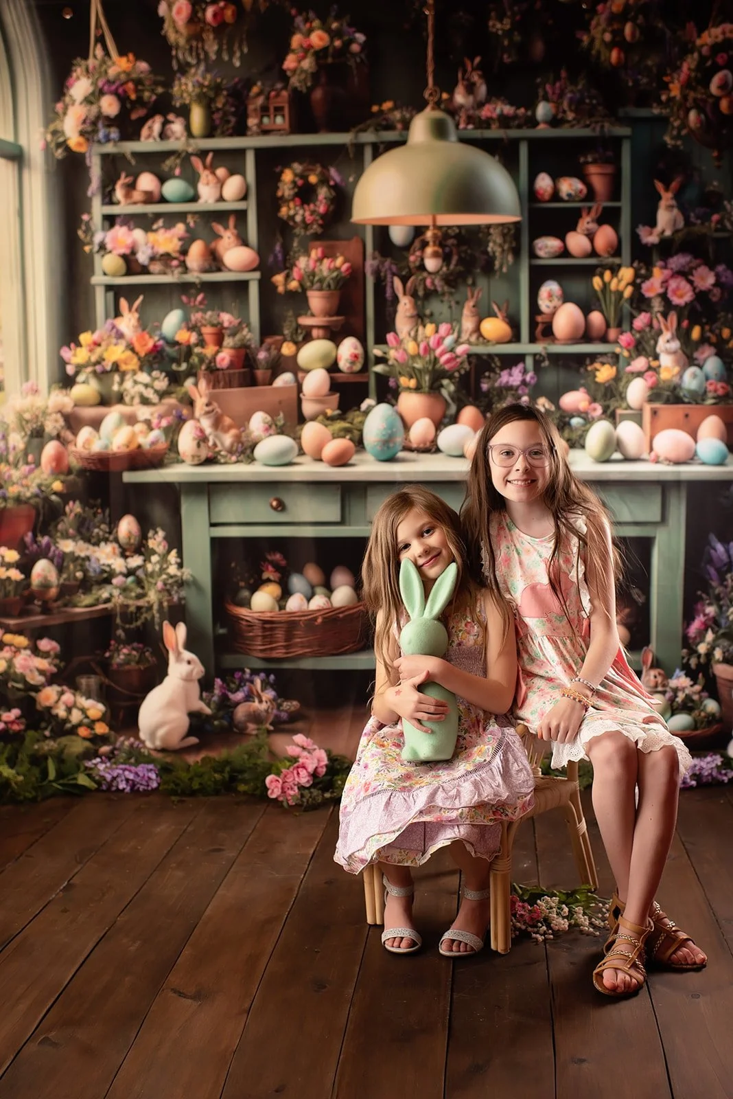 easter greenhouse taken in studio in monroe, NC