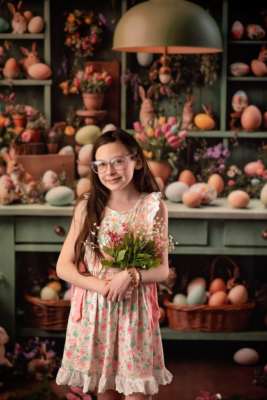easter greenhouse taken in studio in monroe, NC