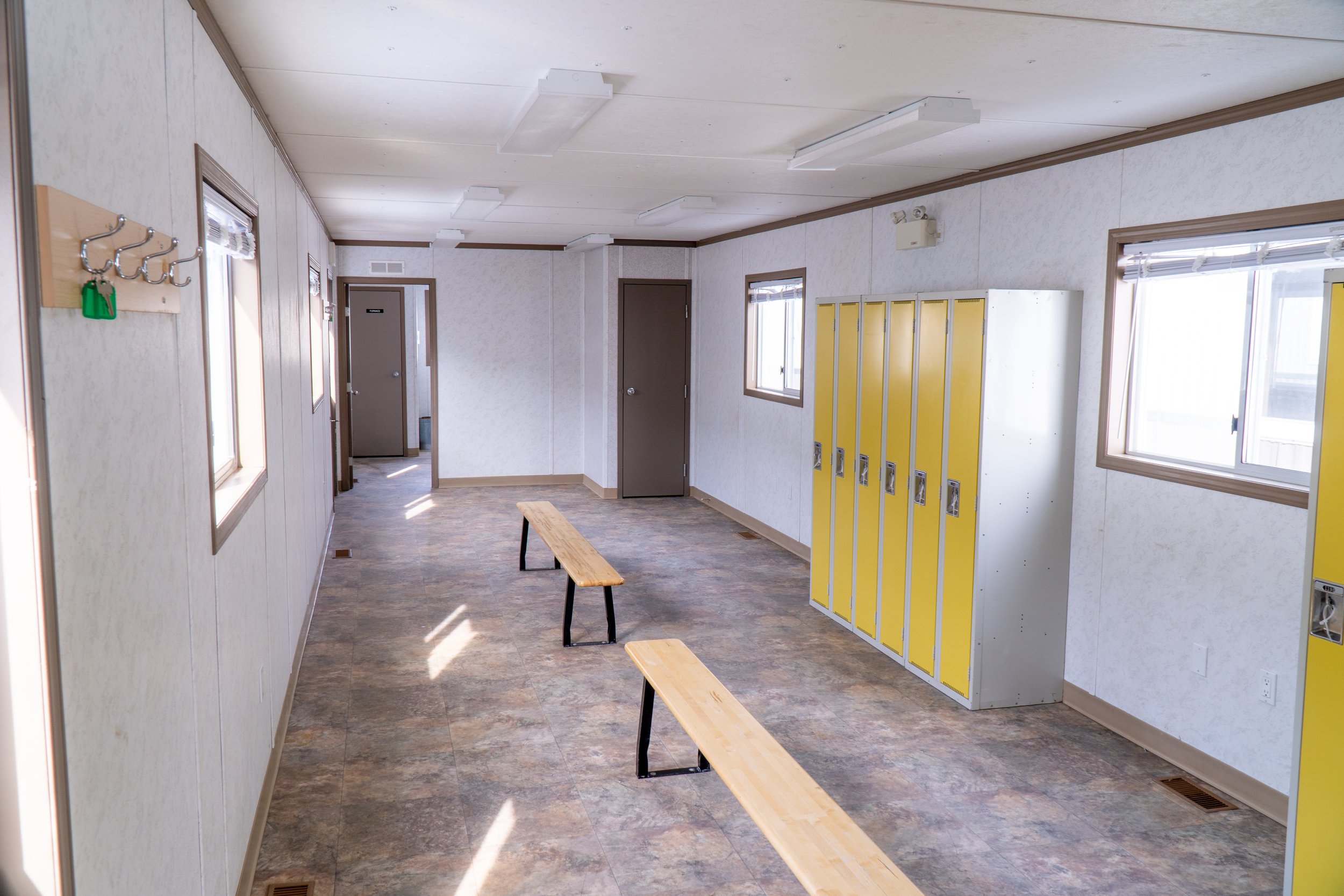 12'x60' Locker Unit — Komplete Modular Solutions