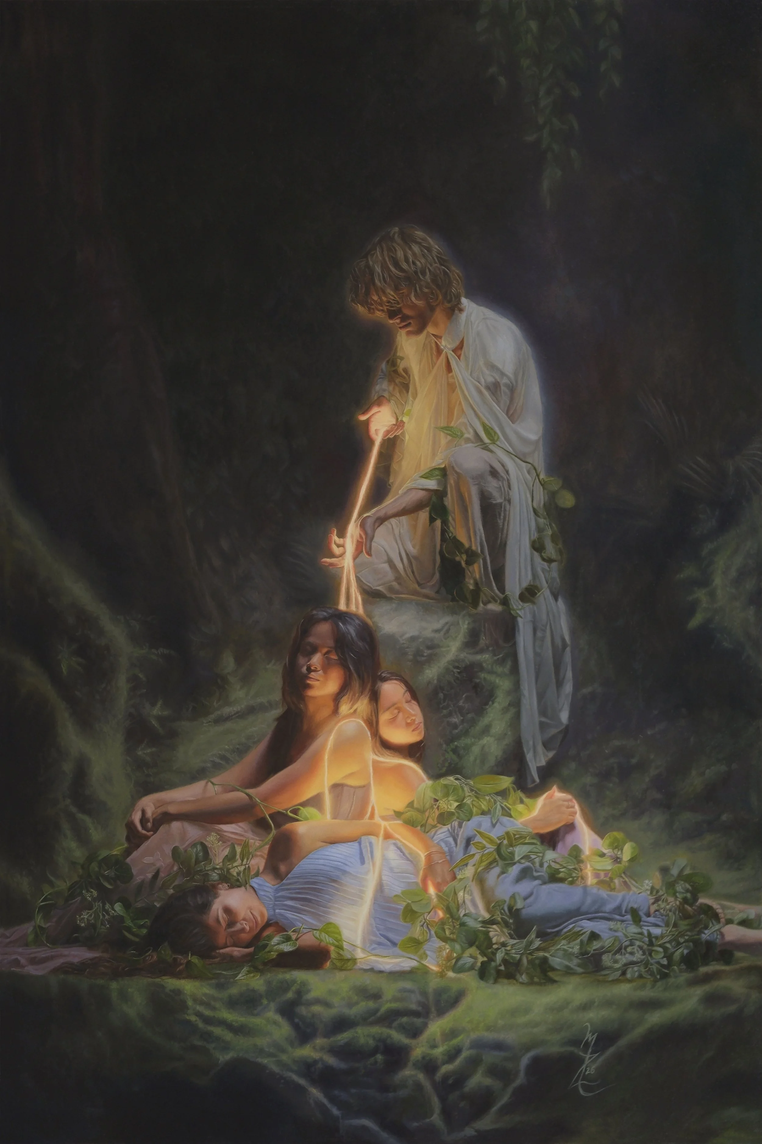 Dream, Neverland, oil on panel, 24" x 36" (2026)