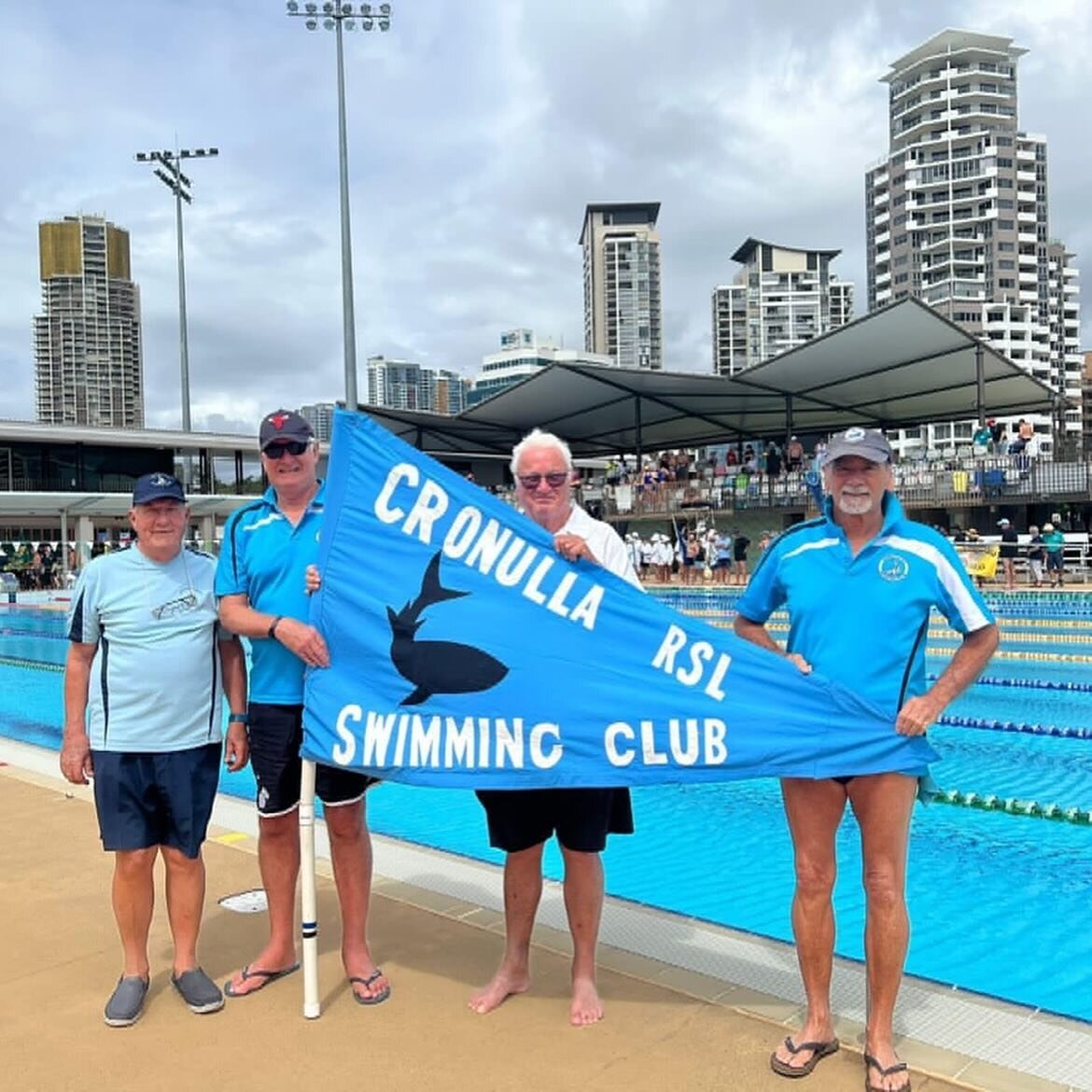 Cronulla RSL Swimming Club ventured to Southport (QLD) last month, for the AIF Swimming Championships. 

14 swimmers competed, and they achieved some amazing results!

🔹Carrol Daly won the 50M nominated time event which had around 300 entrants. She 