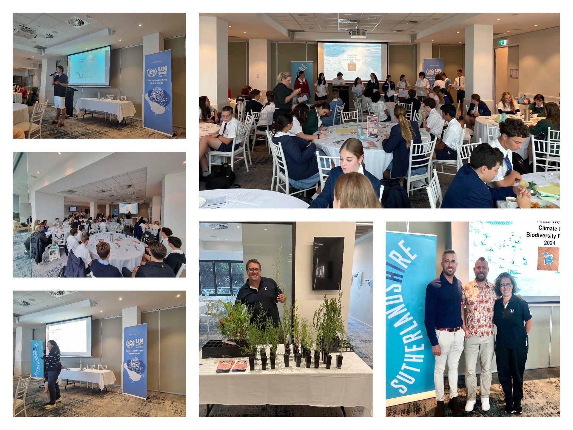 On Friday the 5th of @cronullarsl hosted the 2nd @suthshirecncl Youth Week Climate and Biodiversity Forum.

This full day event was facilitated by volunteers from UN Youth NSW and attracted 53 students and their teachers from 7 Sutherland Shire high 