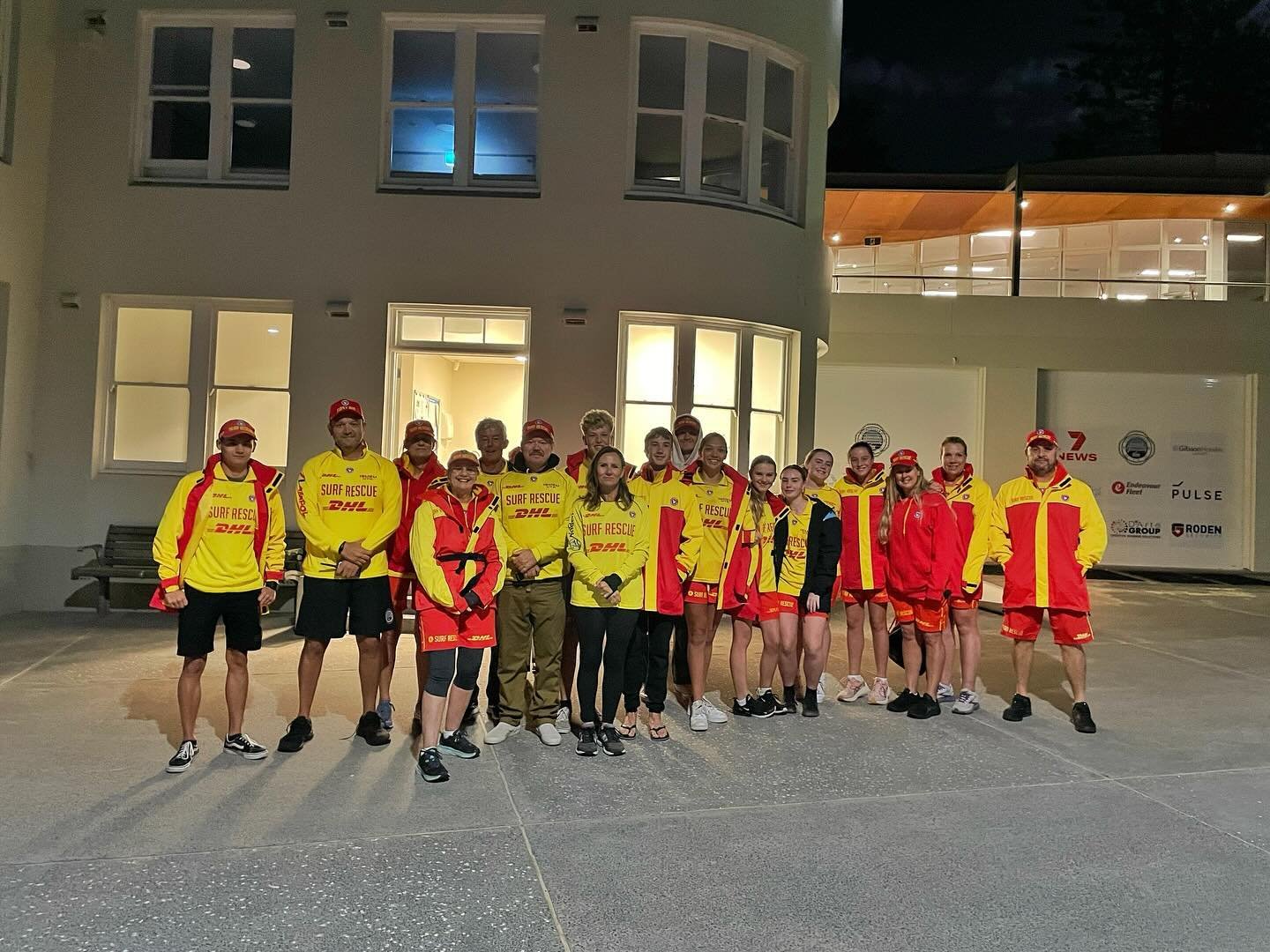 A big shout out to the @cronullaslsc crew, who provided first aid services this morning at the @cronullarslsb Cronulla Dawn Service. 💛💙

We were told that some not only dedicated their time at the service, they also went on to patrol for the remain