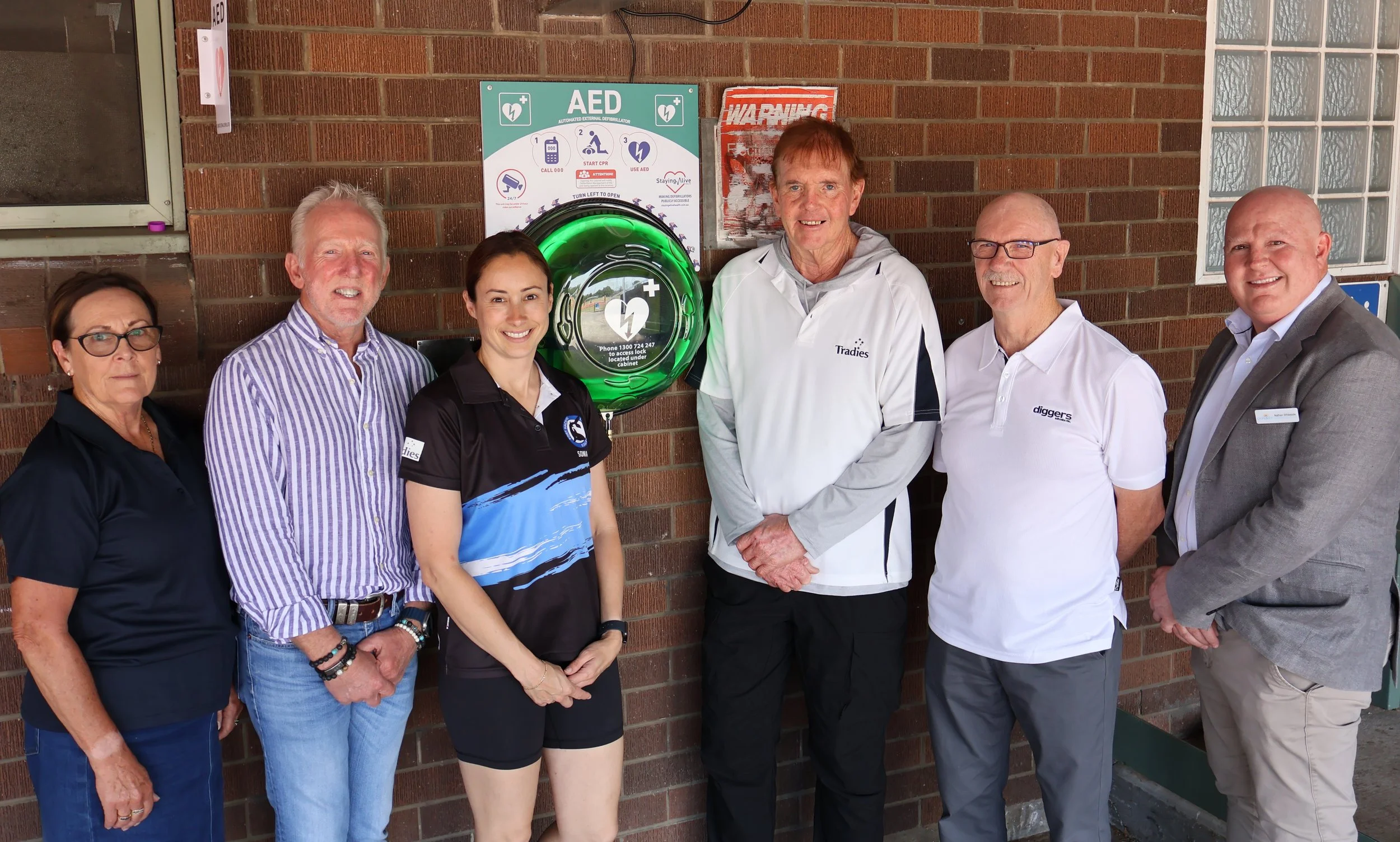 Lifesaving AED Device Installed at Sylvania Athletics Track, Thanks to Local Clubs and Community Partnership