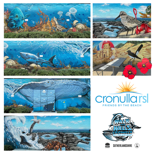 Cronulla RSL wall transforms 