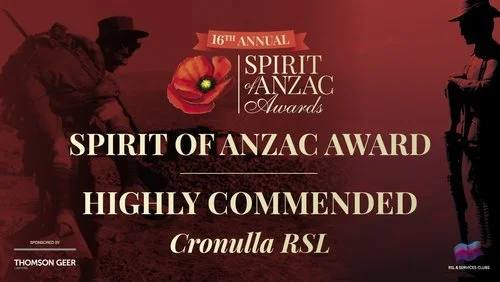 Cronulla RSL Highly Commended 