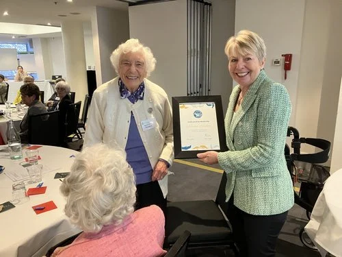 War Widow Norma Arden Recognised