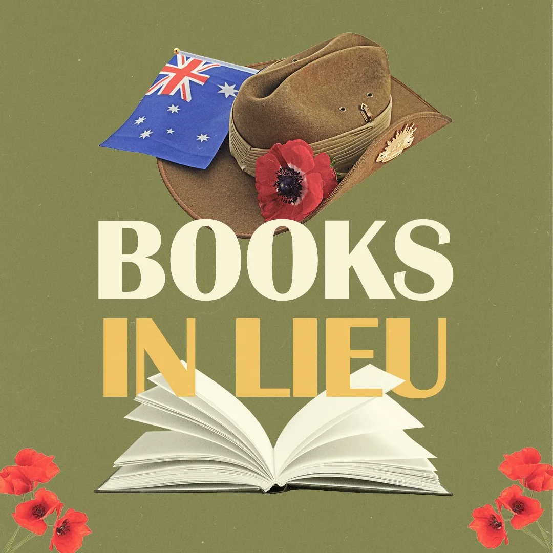 Books In Lieu of Wreaths