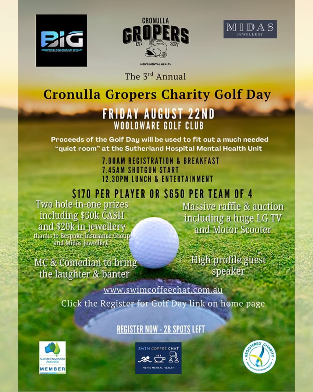 Cronulla Gropers Charity Golf Day