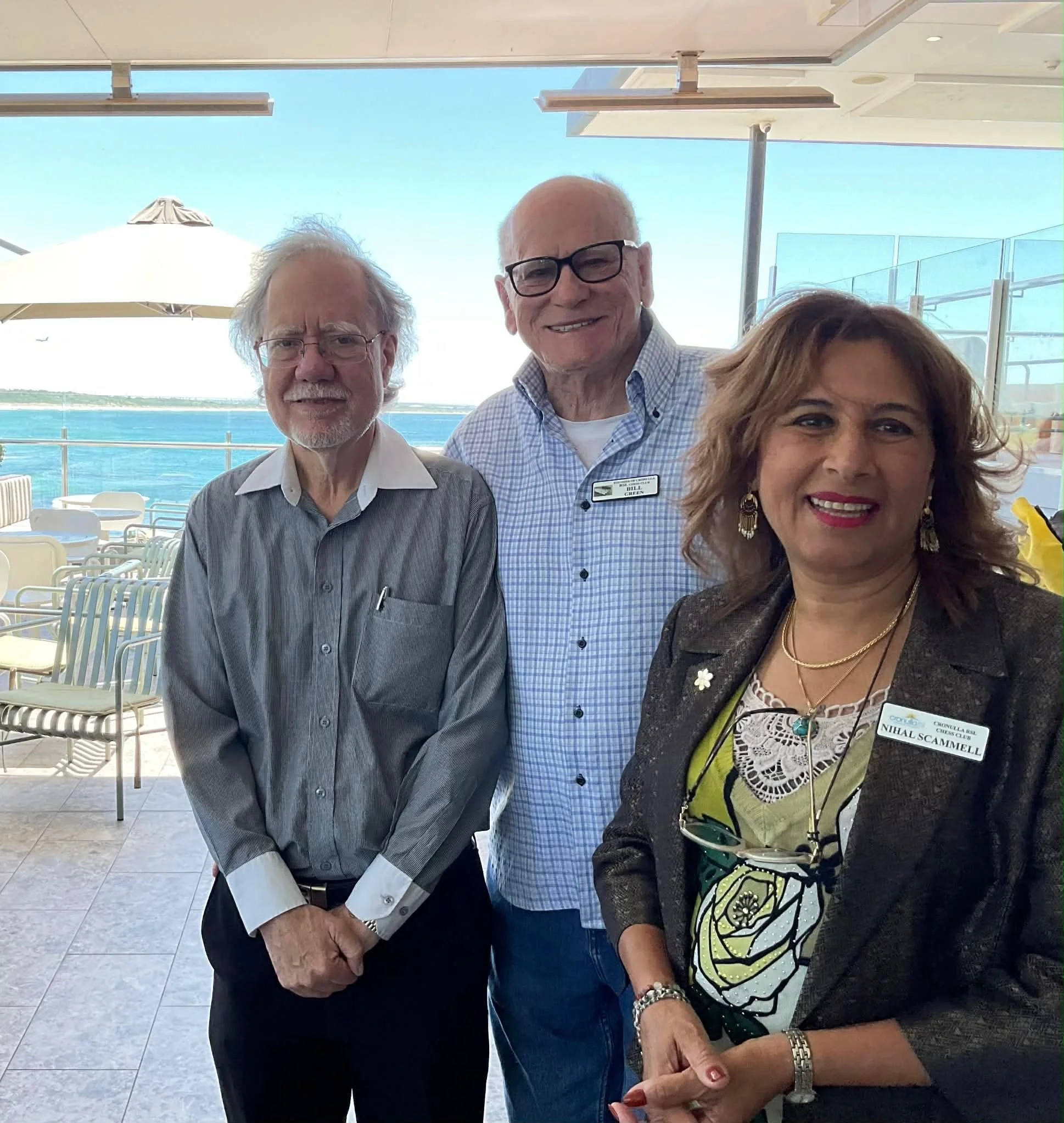 Grandmaster Ian Rogers Visits Cronulla RSL Chess Club