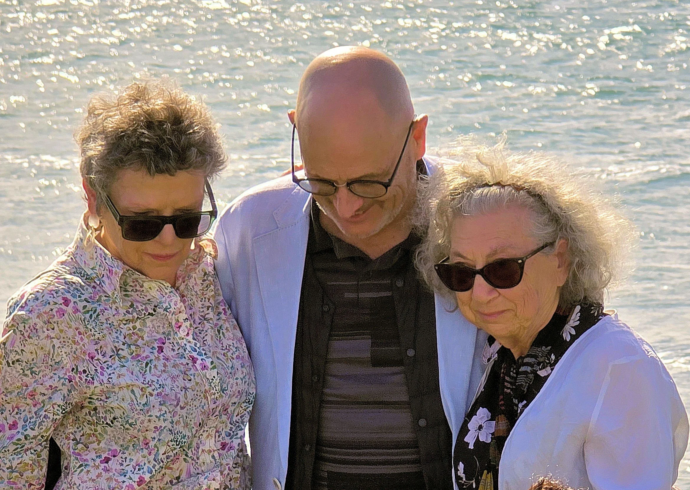  Marion Campbell, Kevin Styles and Margaret Campbell. 