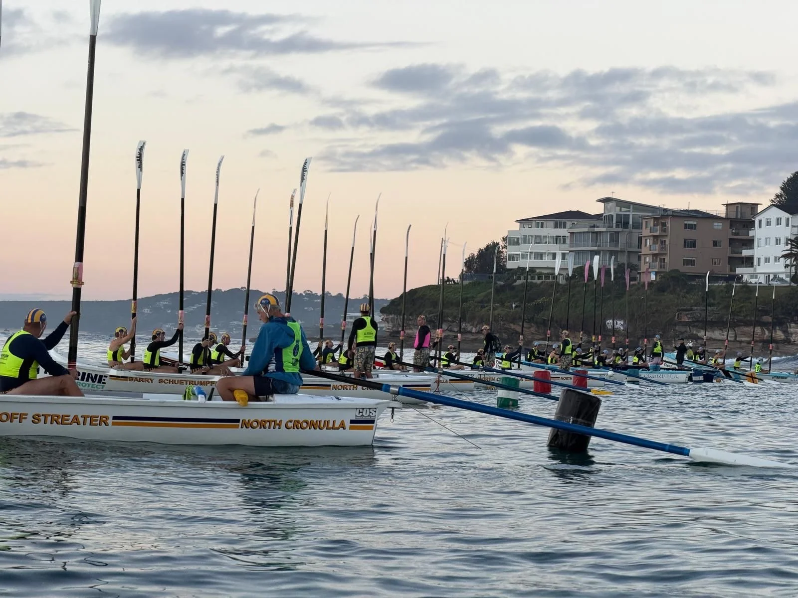 Surf Boats Form Powerful Tribute at Cronulla ANZAC Day Dawn Service