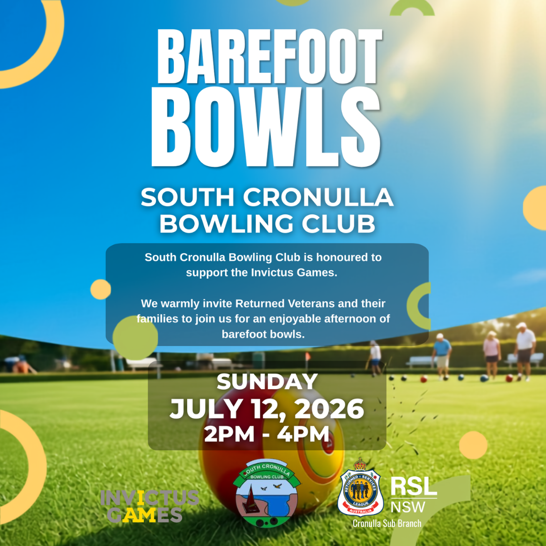 Veterans and Families Invited to Try Lawn Bowls at South Cronulla
