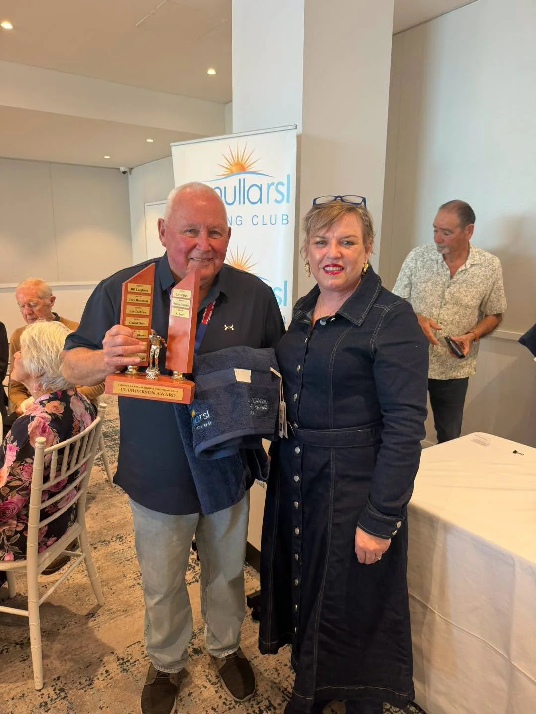 Club person of the year - Al Barry
