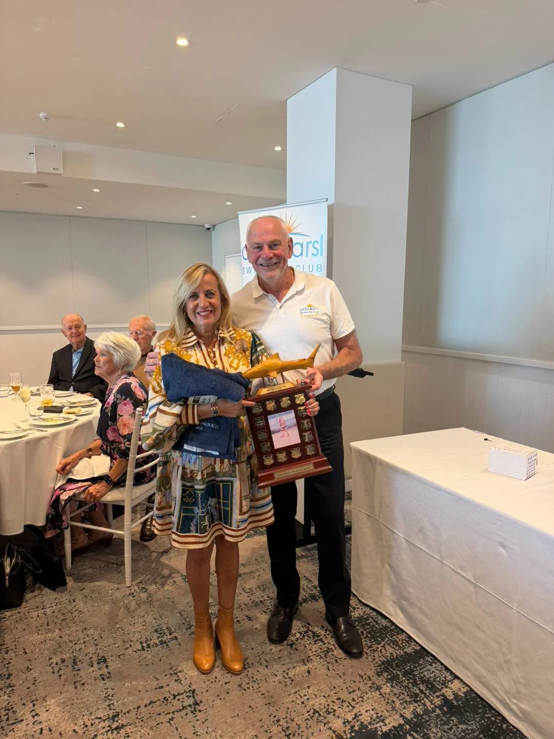 Most improved RSL Sharks Swimmer - Evelyn