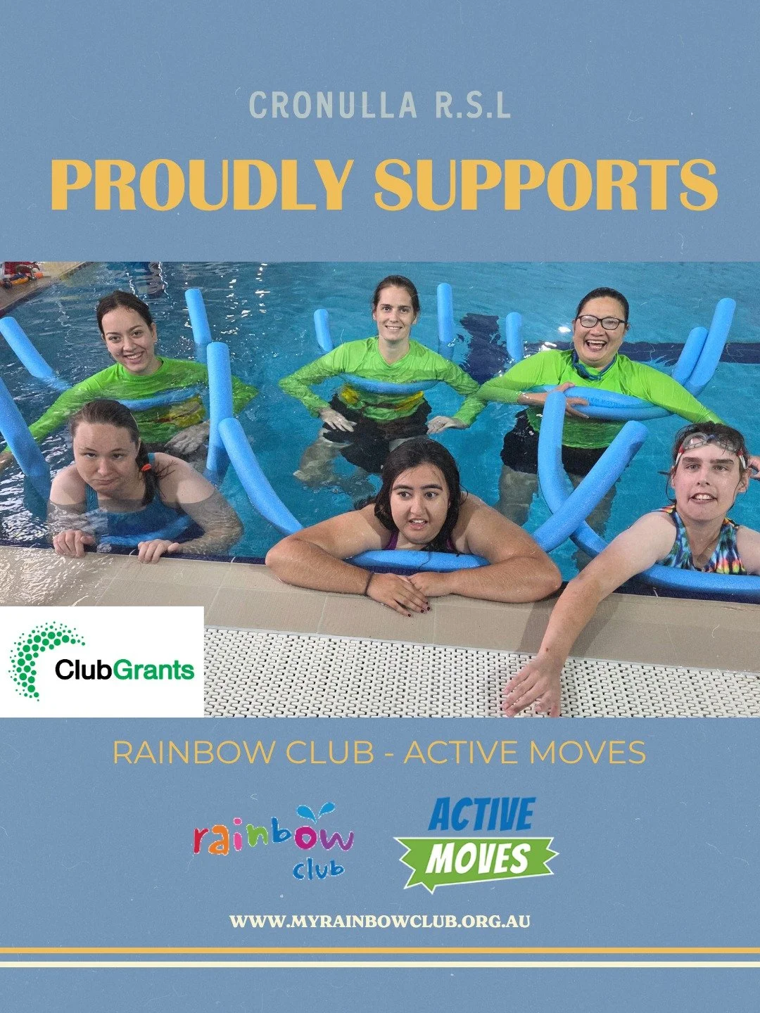 Every week at Caringbah, young adults with disability are building confidence, learning new skills, making friends and enjoying the benefits of staying active through the @rainbowclubaustralia Active Moves program.

Since 2021, more than 40 local par