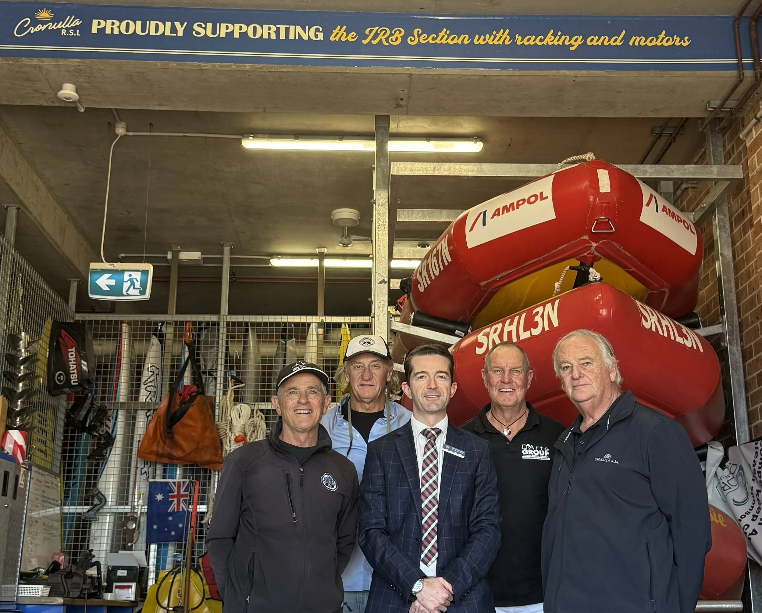 Cronulla RSL Supports Cronulla Surf Life Saving Club to Strengthen Beach Safety