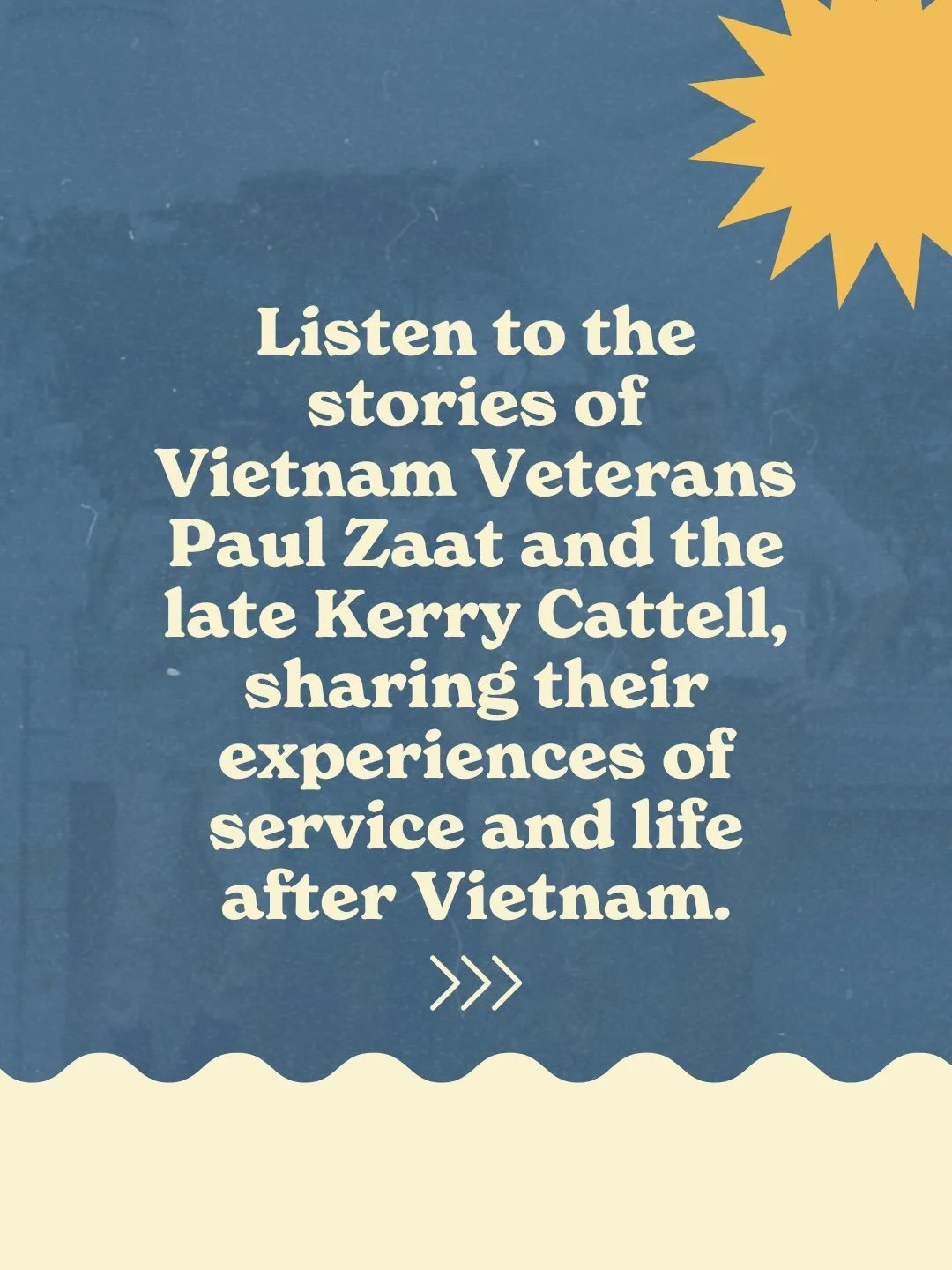 This Vietnam Veterans Day, we honour the stories and experiences of those who served in Vietnam.

Hear the personal stories of Vietnam Veterans Paul Zaat and the late Kerry Cattell, as they share their experiences of service and life after Vietnam.

