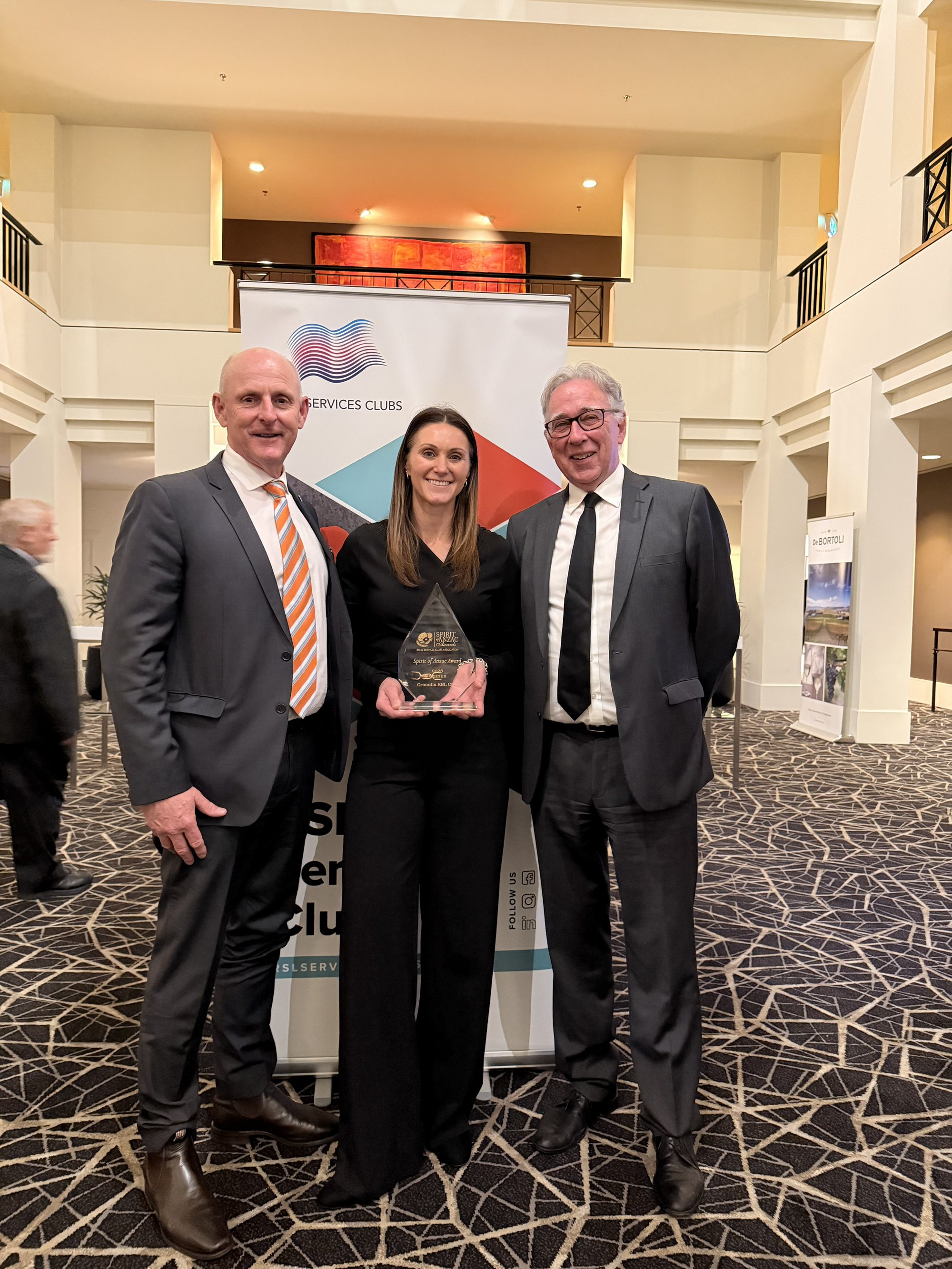 Cronulla RSL Wins Spirit of ANZAC Award for Second Consecutive Year