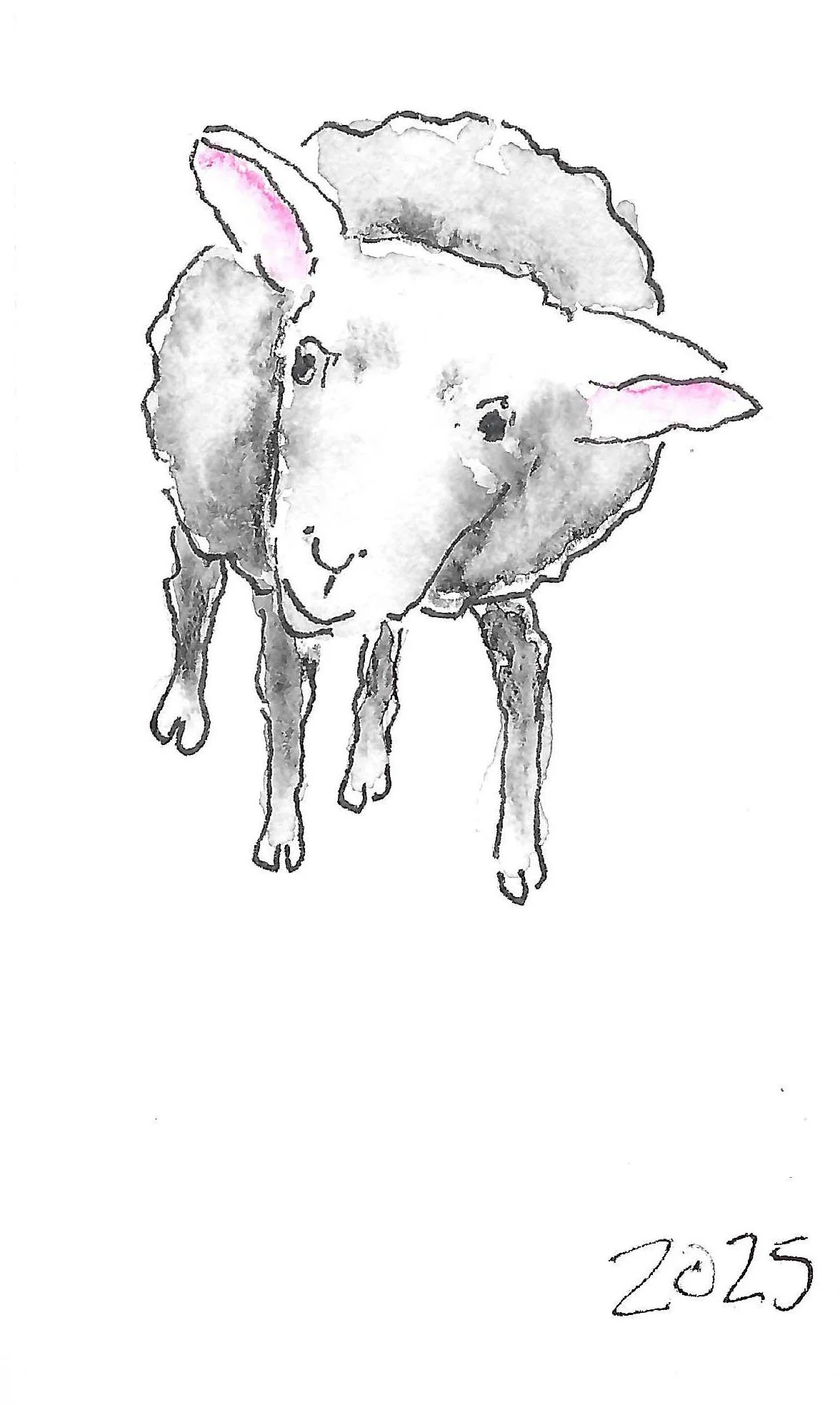 A SHEEPISH BOOKMARK