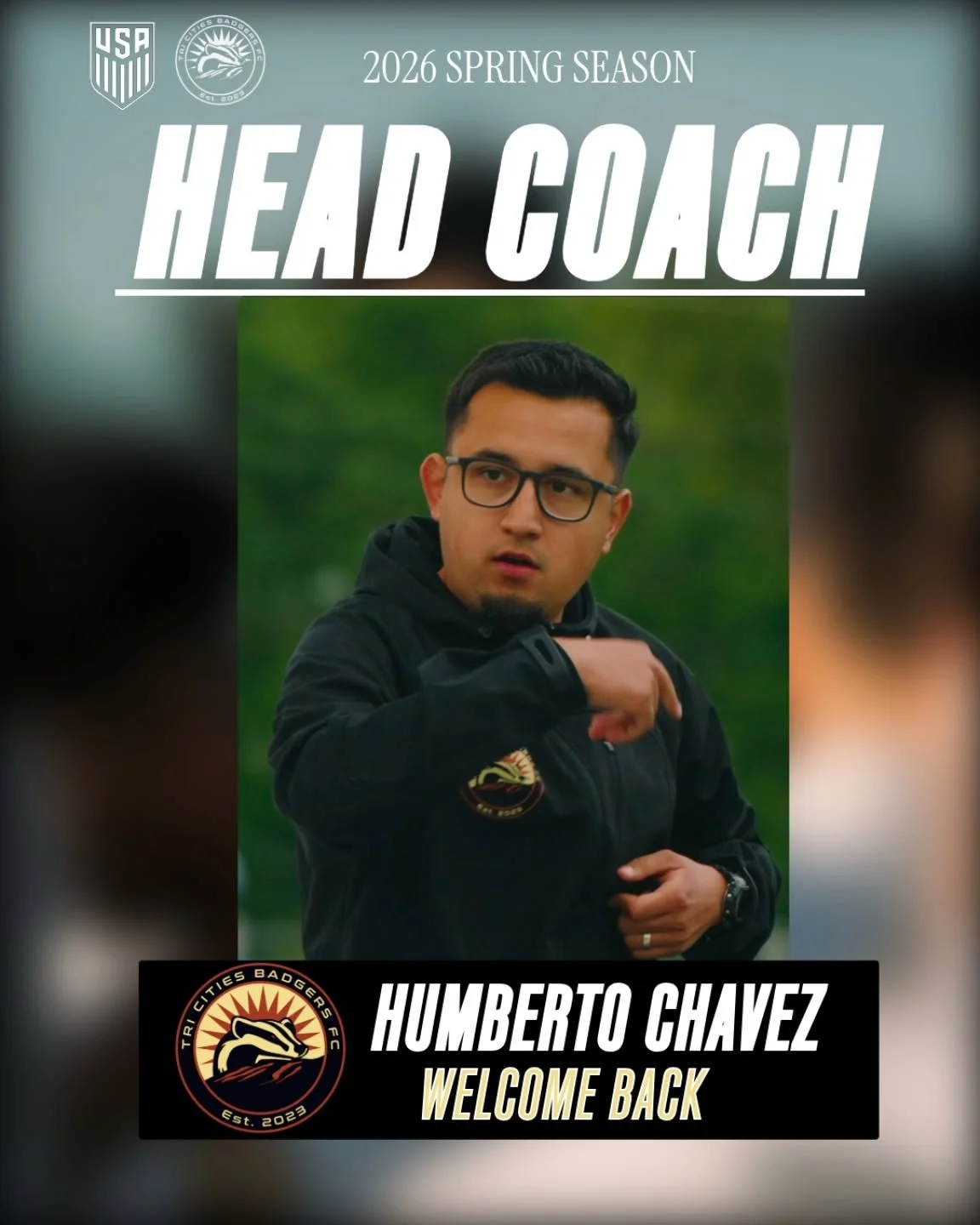 🚨 Humberto Chavez returns as Head Coach for the Badgers 2026 Season 

We're extremely excited to head into the new season together and continue building the Badgers legacy
