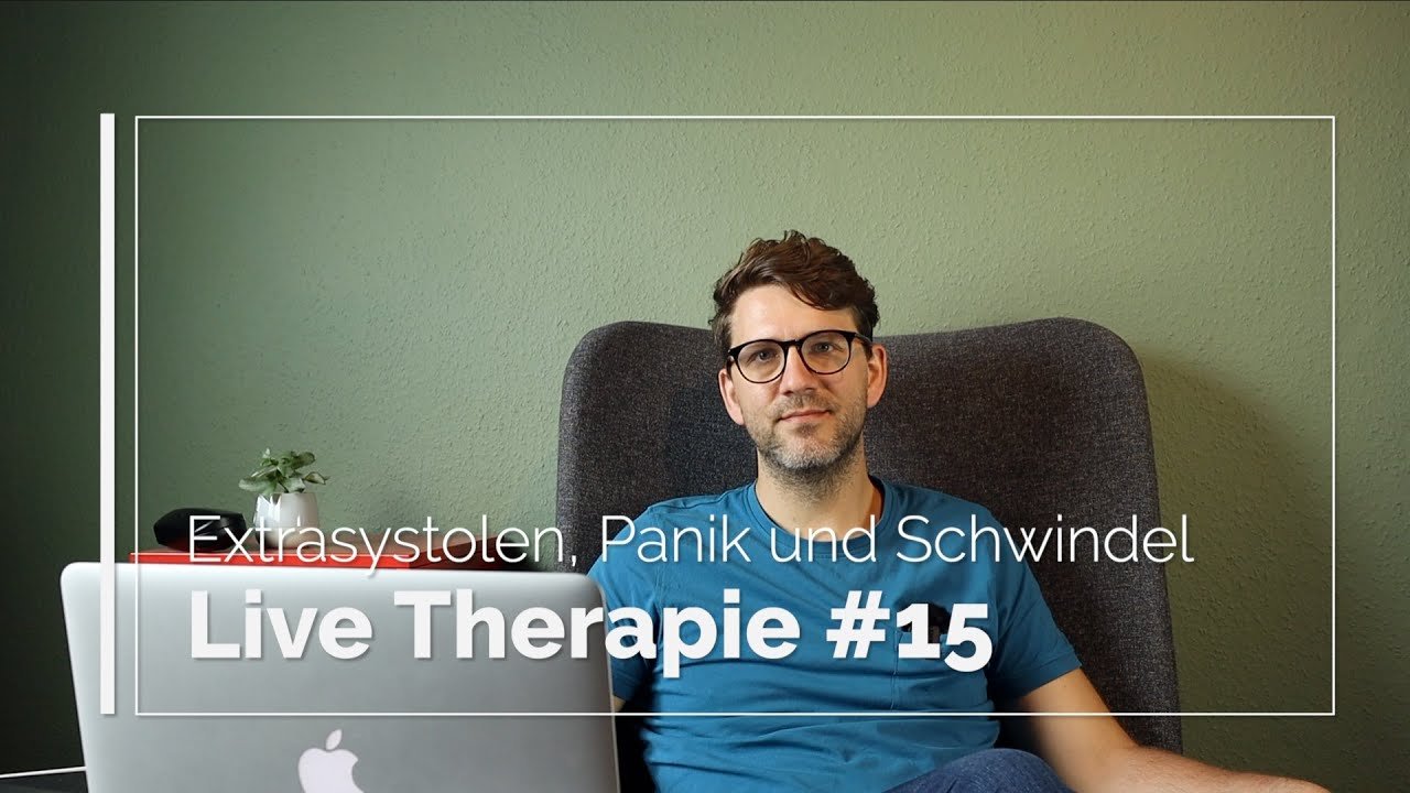 Darum spüren wir Herzstolpern und Extrasystolen - Live Therapie #15 Panikattacken und Schwindel