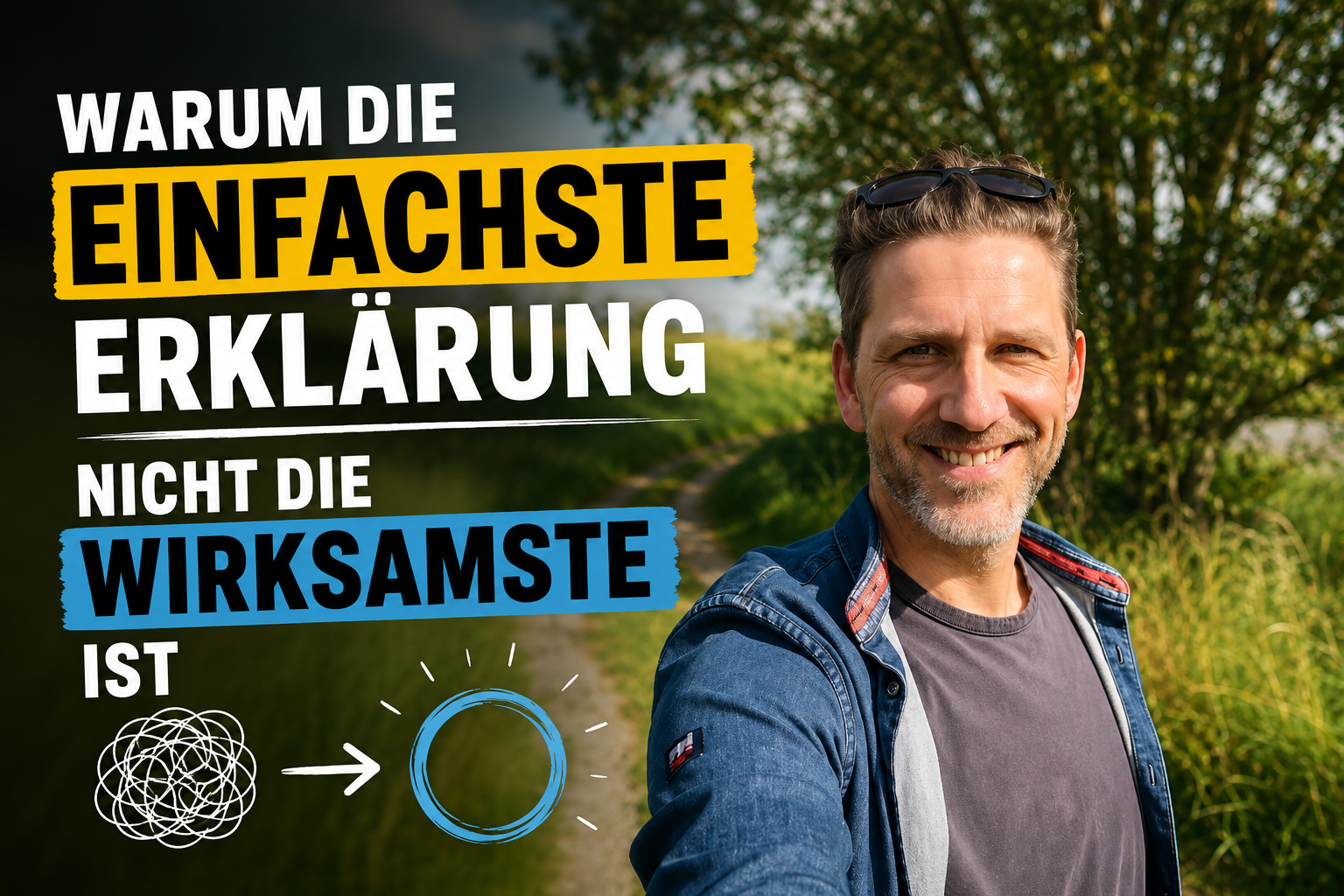 Warum die einfachste Erklärung nicht die wirksamste ist