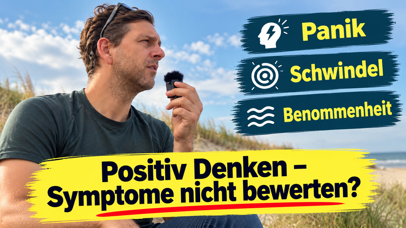 Reicht es, einfach positiv zu denken? Was bei Angst wirklich hilft