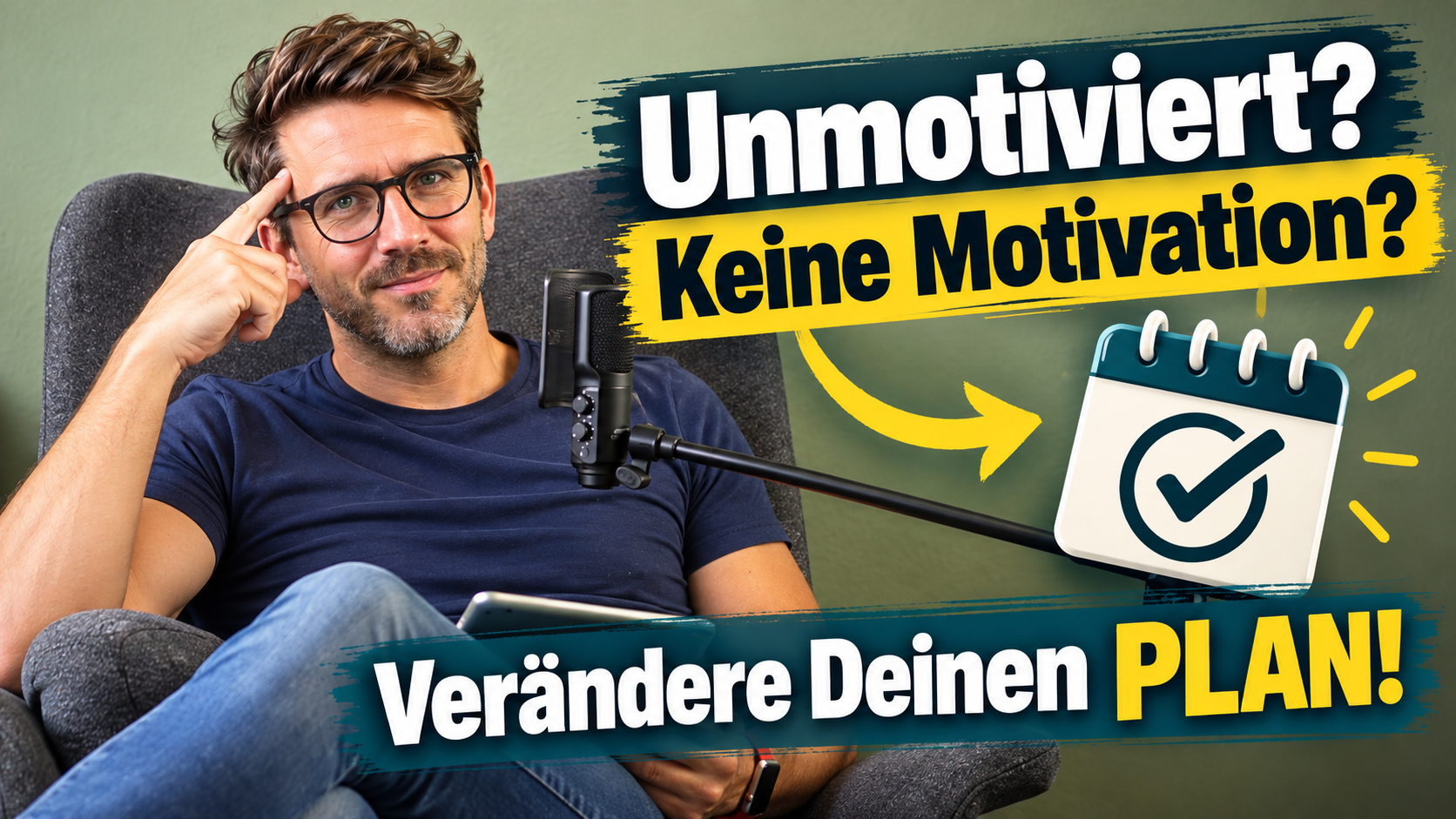 Du hast kein Motivationsloch, du hast einen schlechten Plan