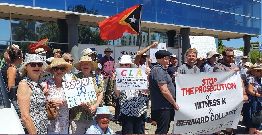 Rally at Minister Reynolds office, 19 Feb 2021