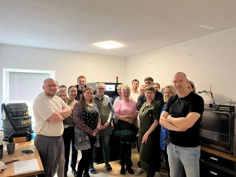 Zweite Maschine in Deutschland