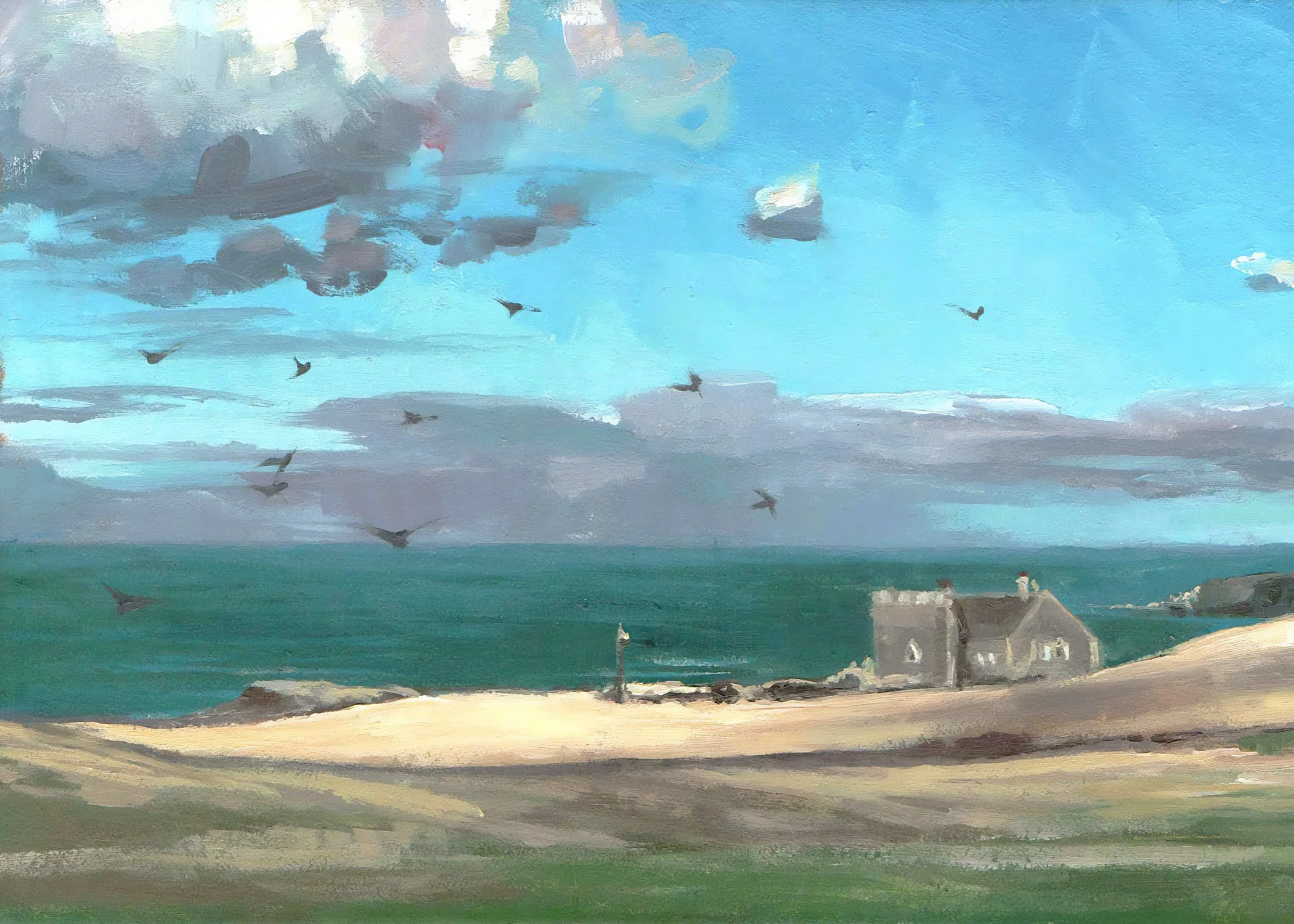 Sanctuary, oil on melamine, 5x7ins lo-res.jpg