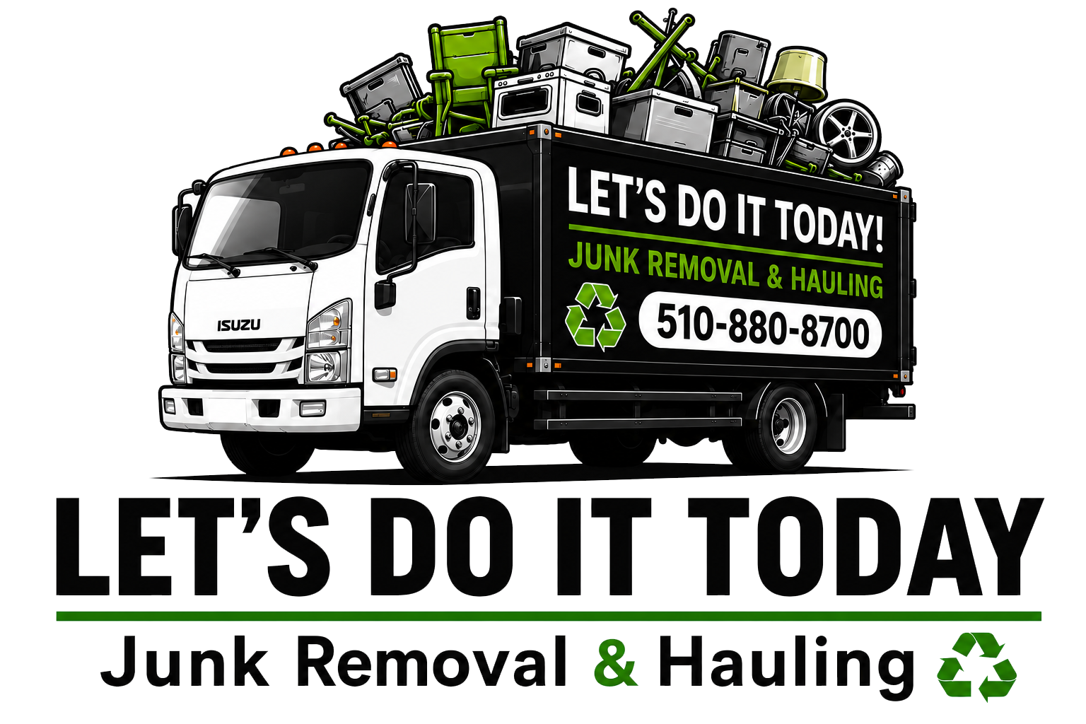 Let's Do It Today Hauling Logo