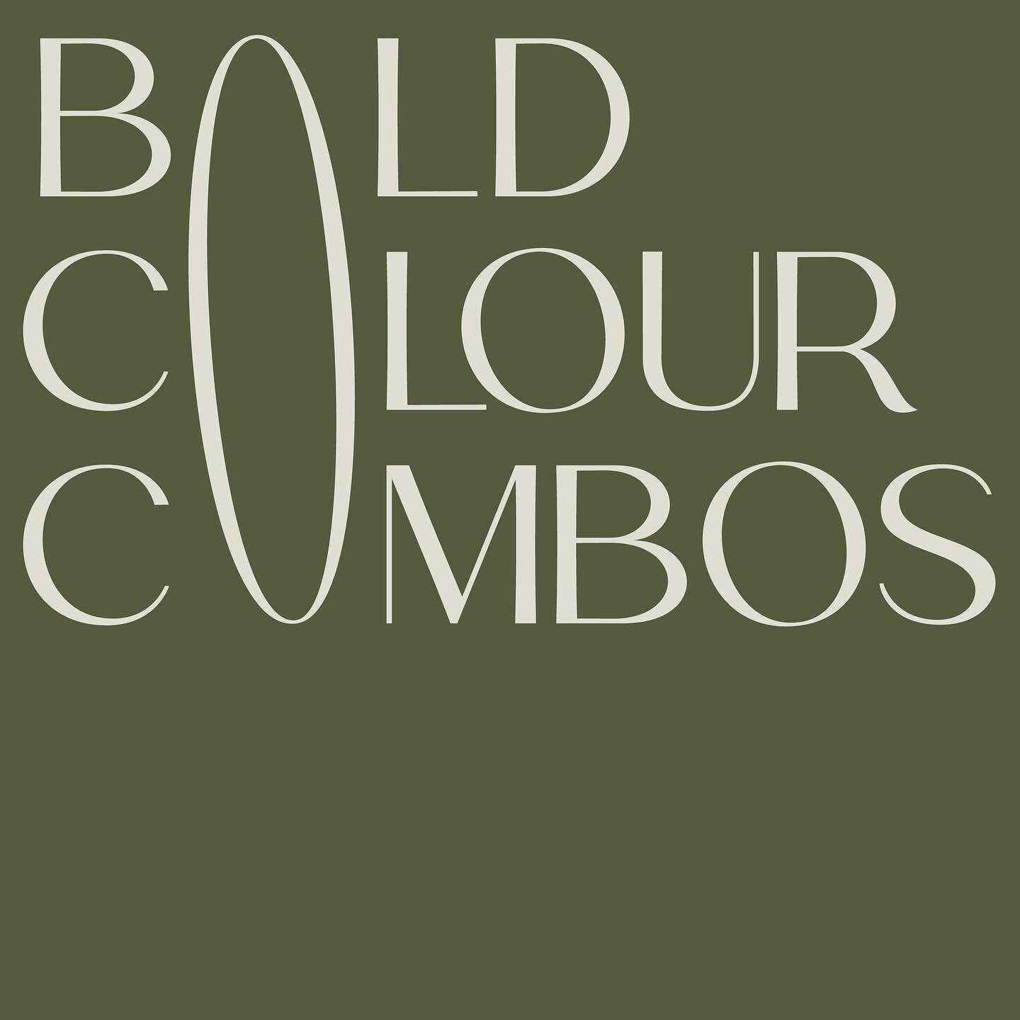 BOLD COLOUR COMBOS &mdash;

In need of some good colour combos? Save this post next time you have a fun project 😉

Hot tip: Go check out
https://pigment.shapefactory.co 

#colourcombo #designer #colour #graphicdesigner #art #studiobaroquee