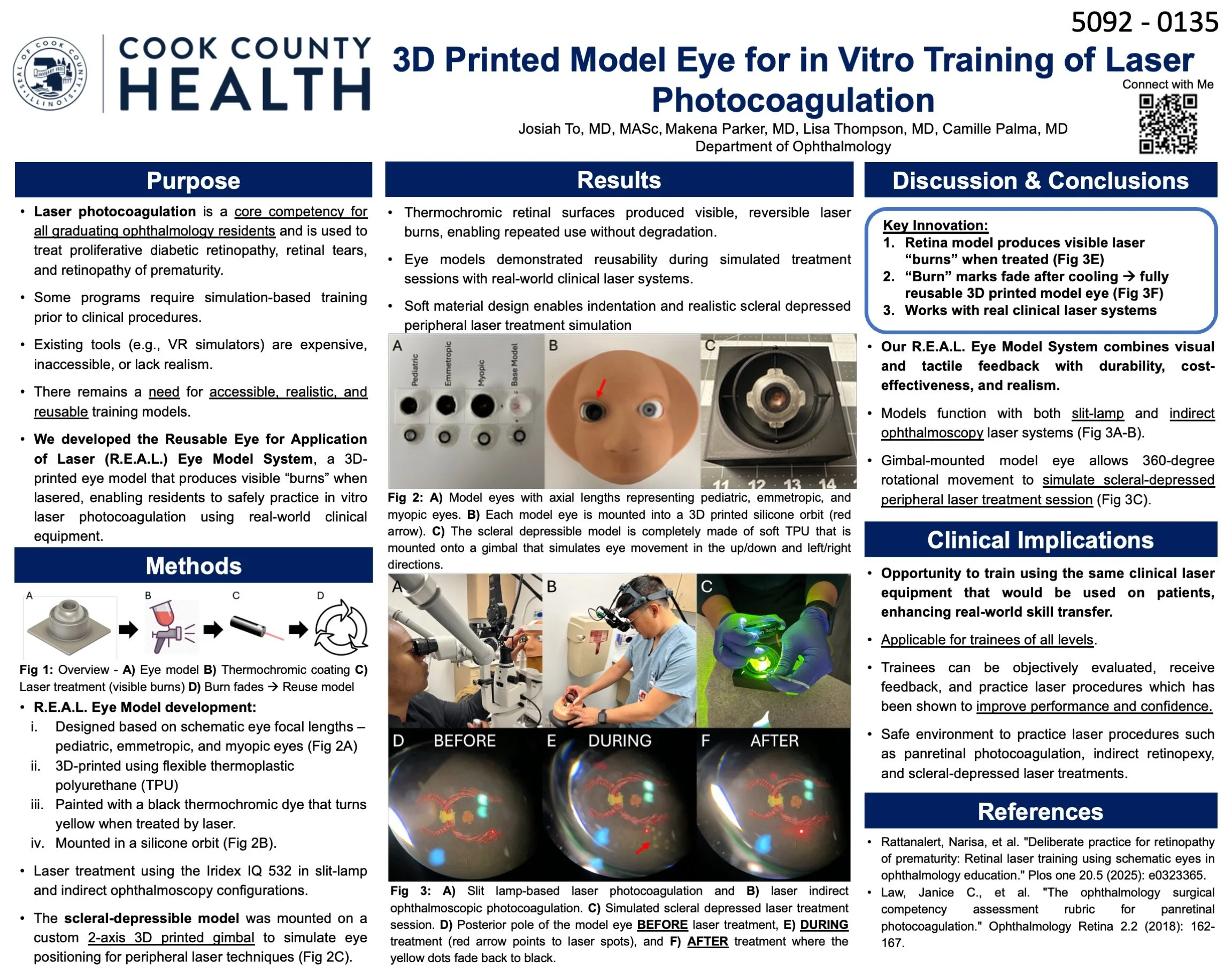 ARVO 2026 Poster Download - MIT Poster Award Winner