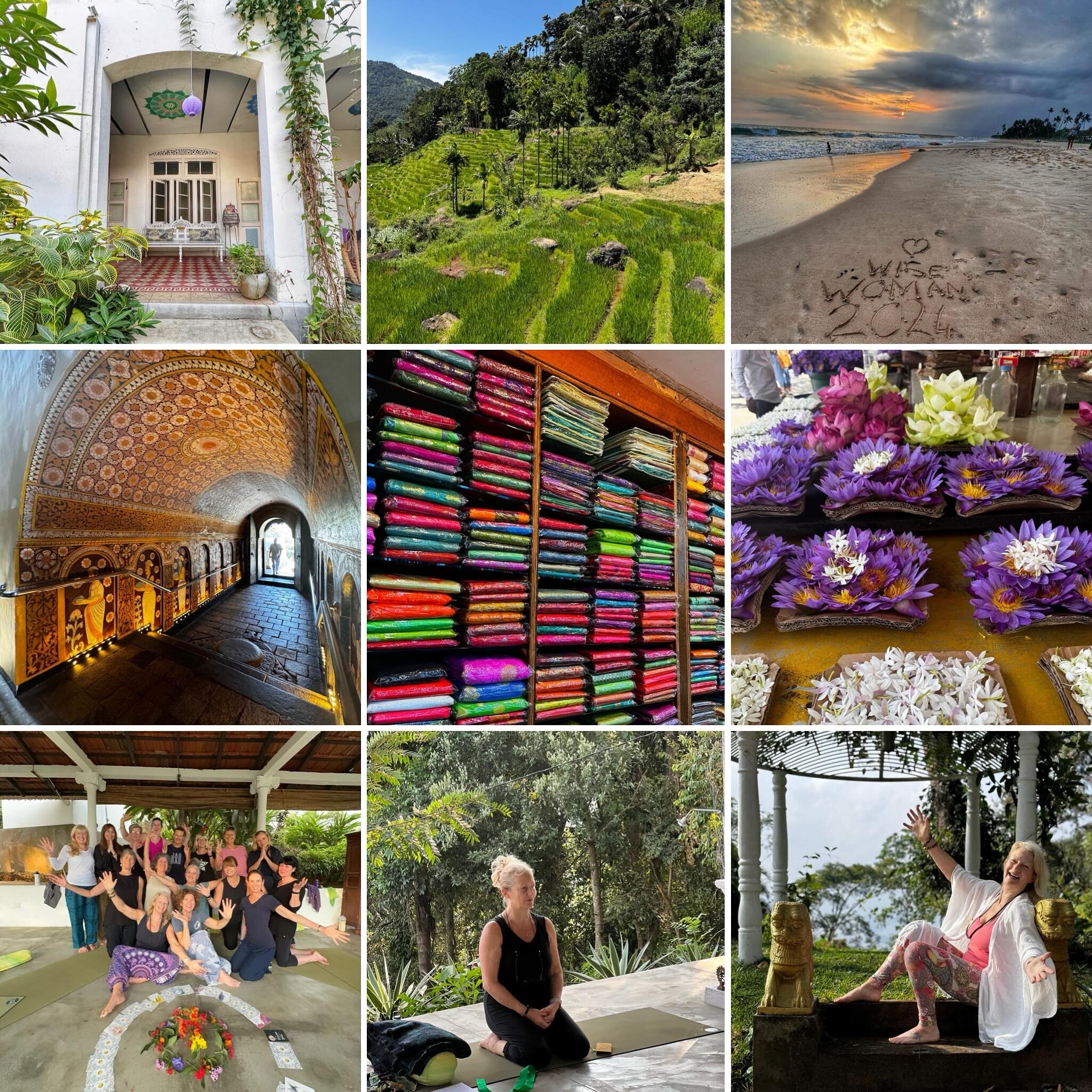 💛 February best bits ✨
A month all about the colourful vibes of Sri Lanka, gorgeous connections &amp; getting to do what I love for a job &amp; hanging out with one of my favourite humans @justinethompsonyoga. 

Fully booked retreat in Spain in May 