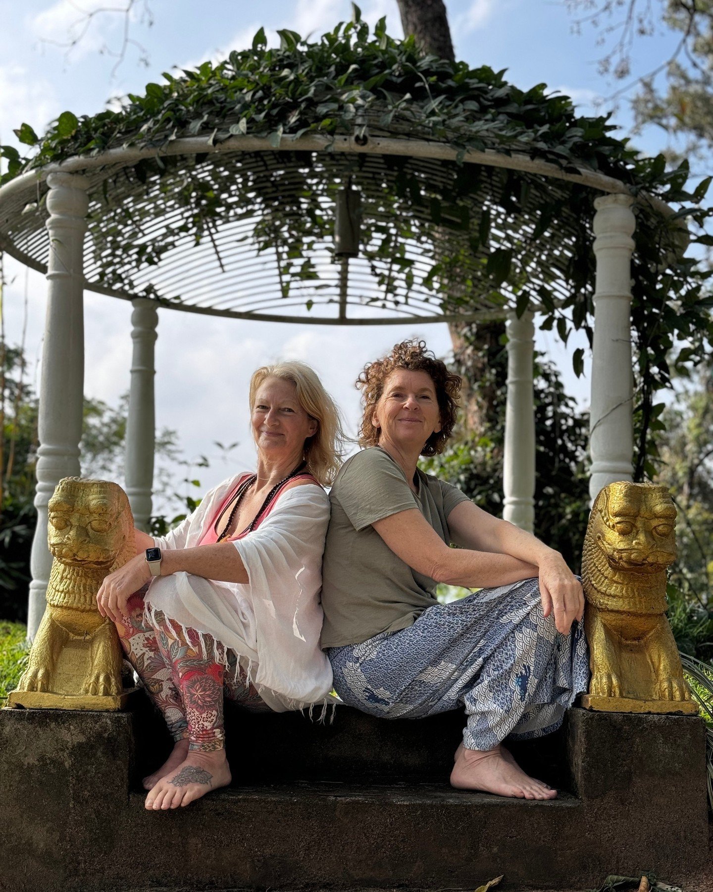 💛🇱🇰🌿 Exciting times incoming.
My lovely friend from &lsquo;down-under&rsquo; @justinethompsonyoga and I are getting ready to launch our wonderful 7 day yoga retreat in the lush mountains of Sri Lanka next February.

We had the best time with 14 f