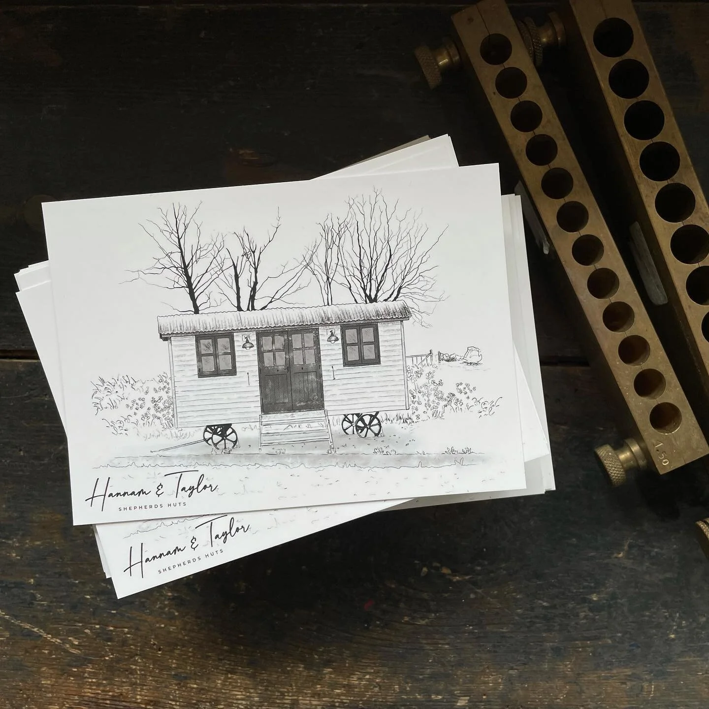&amp; we are officially printed! 

A digital design @hannam_and_taylor commissioned for their @goodwoodrevival debut. 

Come and see us at the Revival Over The Road near the Bonhams auction tent. Our demo hut &amp; brilliant team will be on the stand