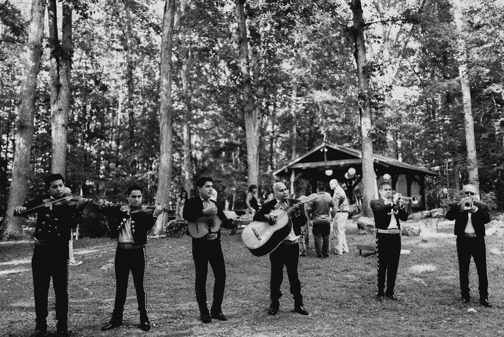 mariachi band playing in Duke Forest
